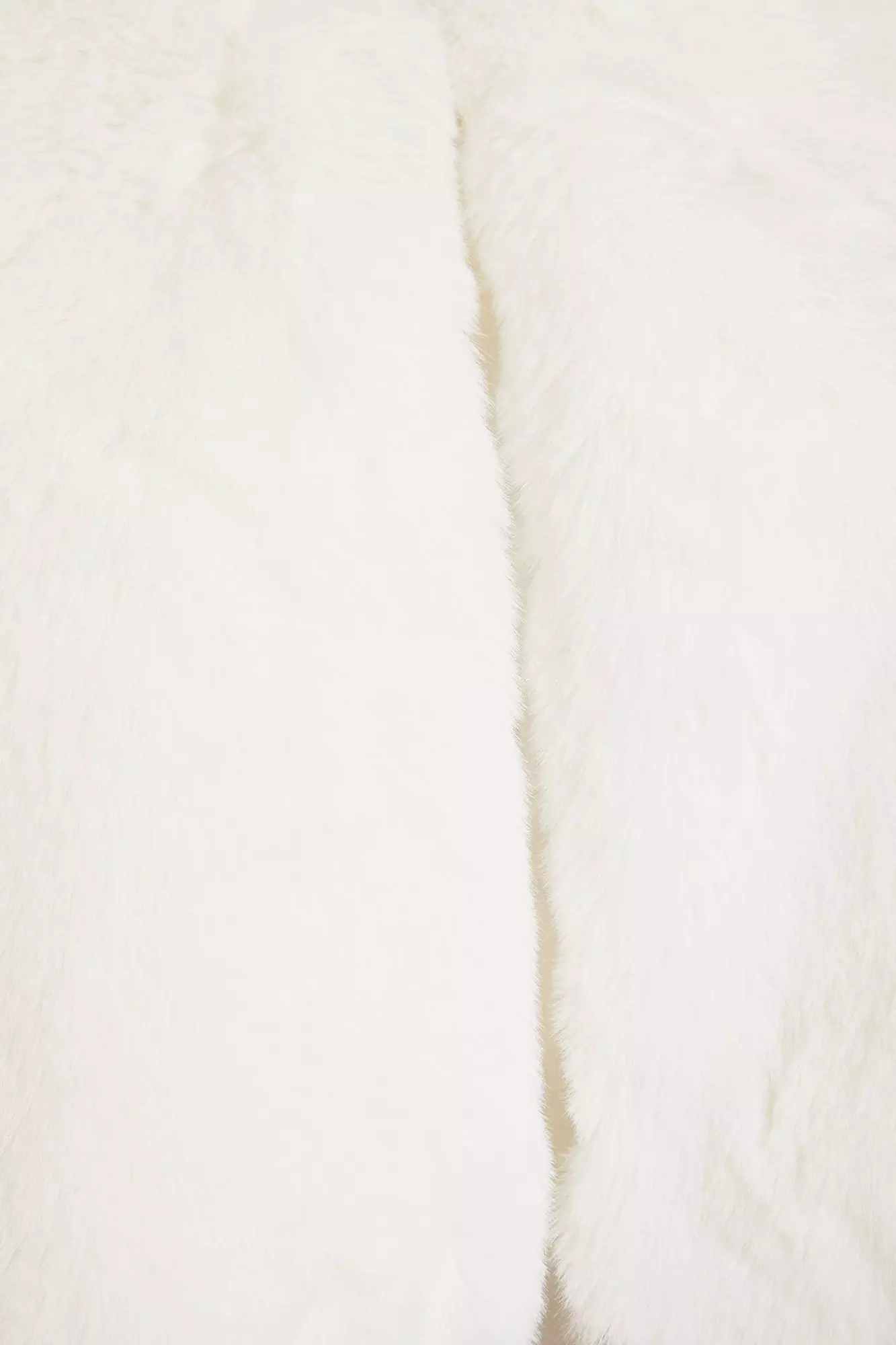 White Faux Fur Wrap