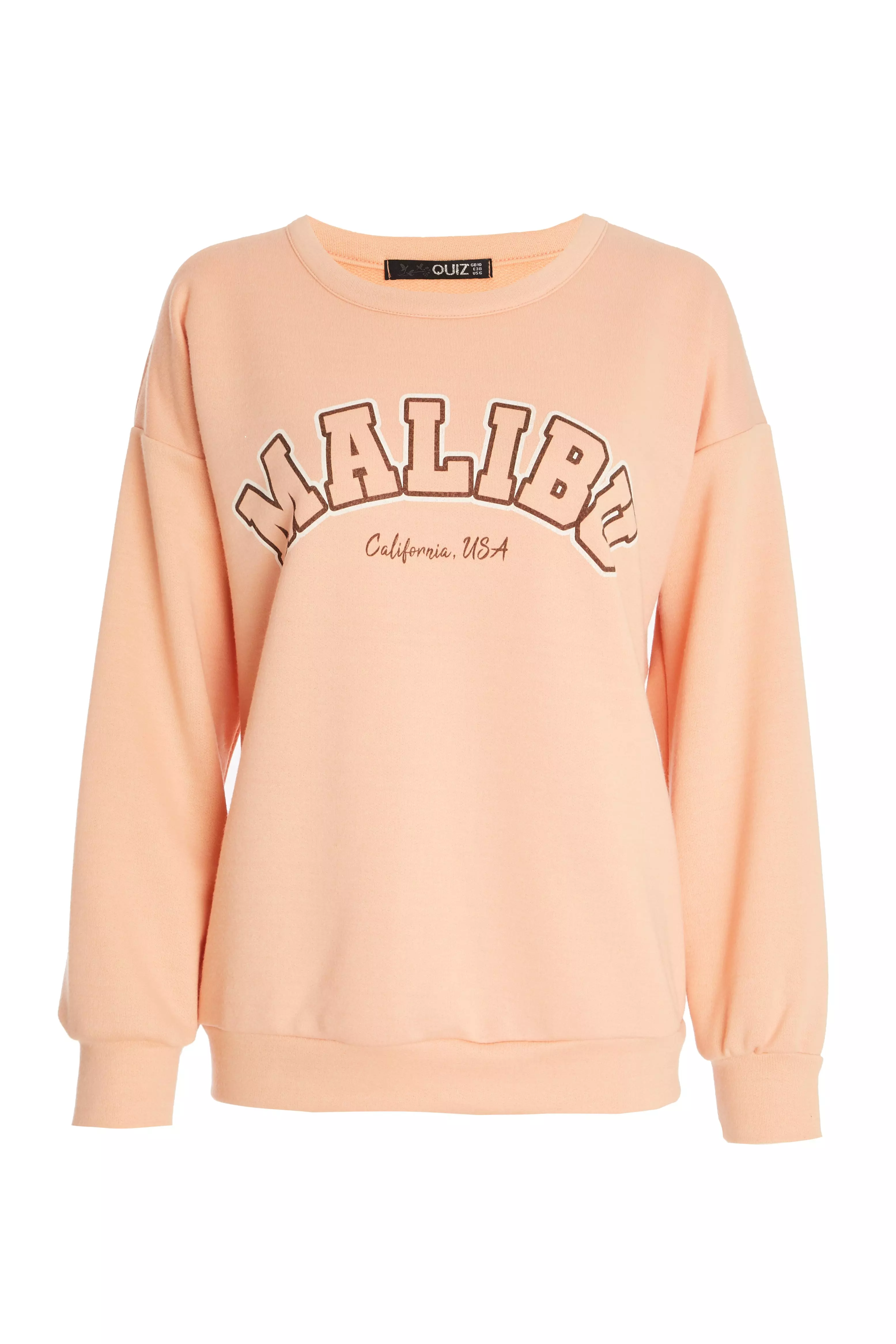 Peach 'Malibu' Sweatshirt