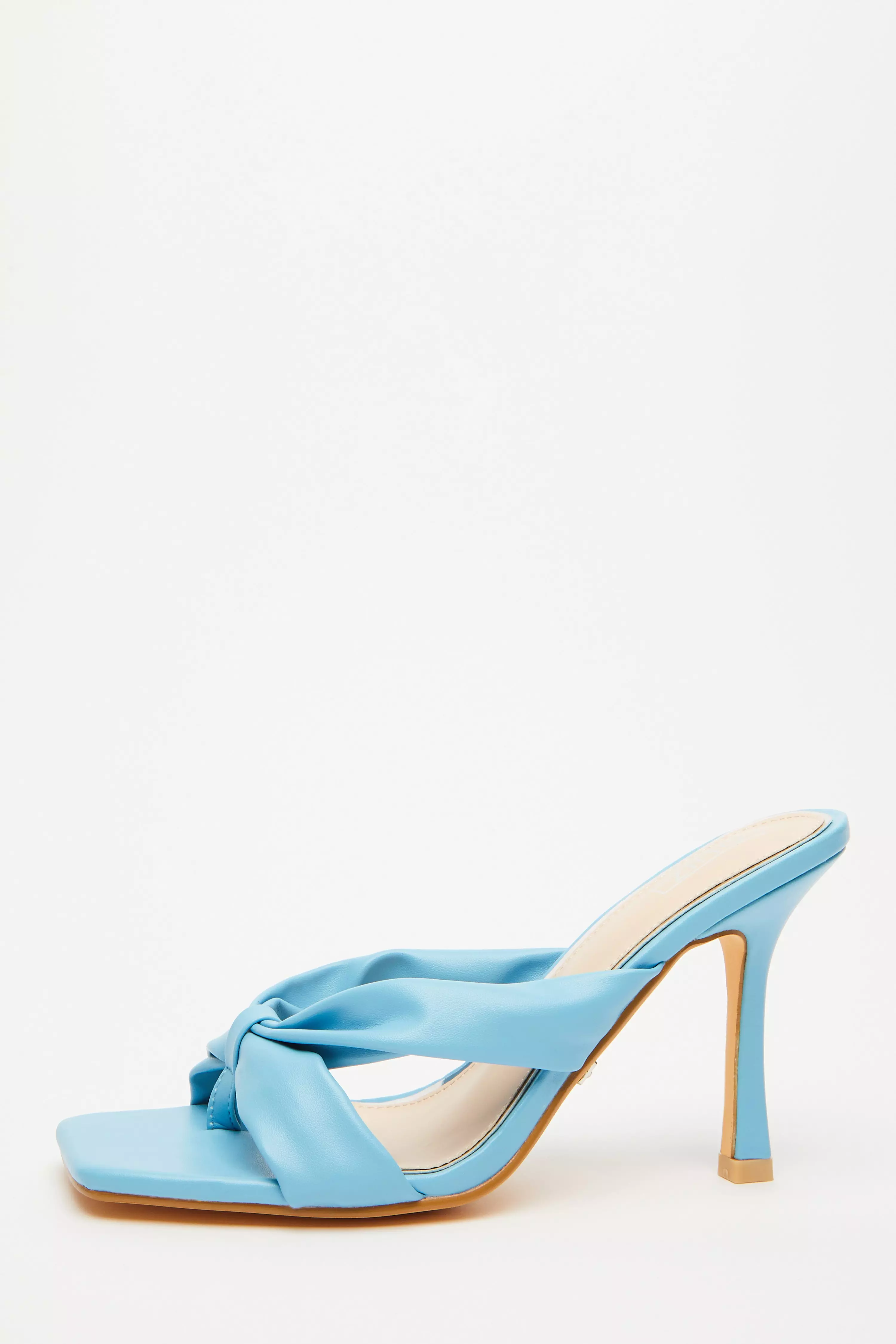 Blue 2024 mule sandals