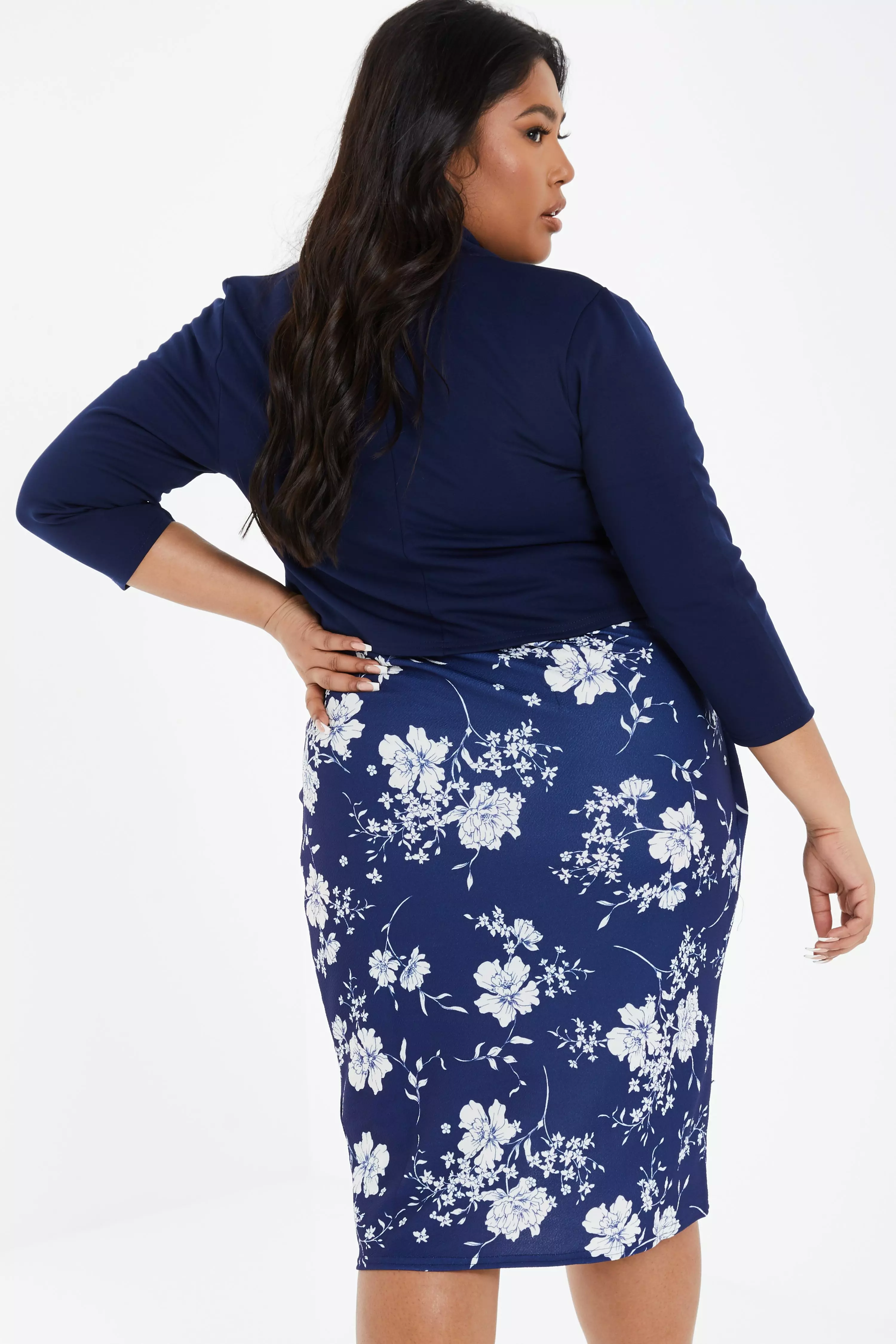 Navy pencil outlet skirt quiz