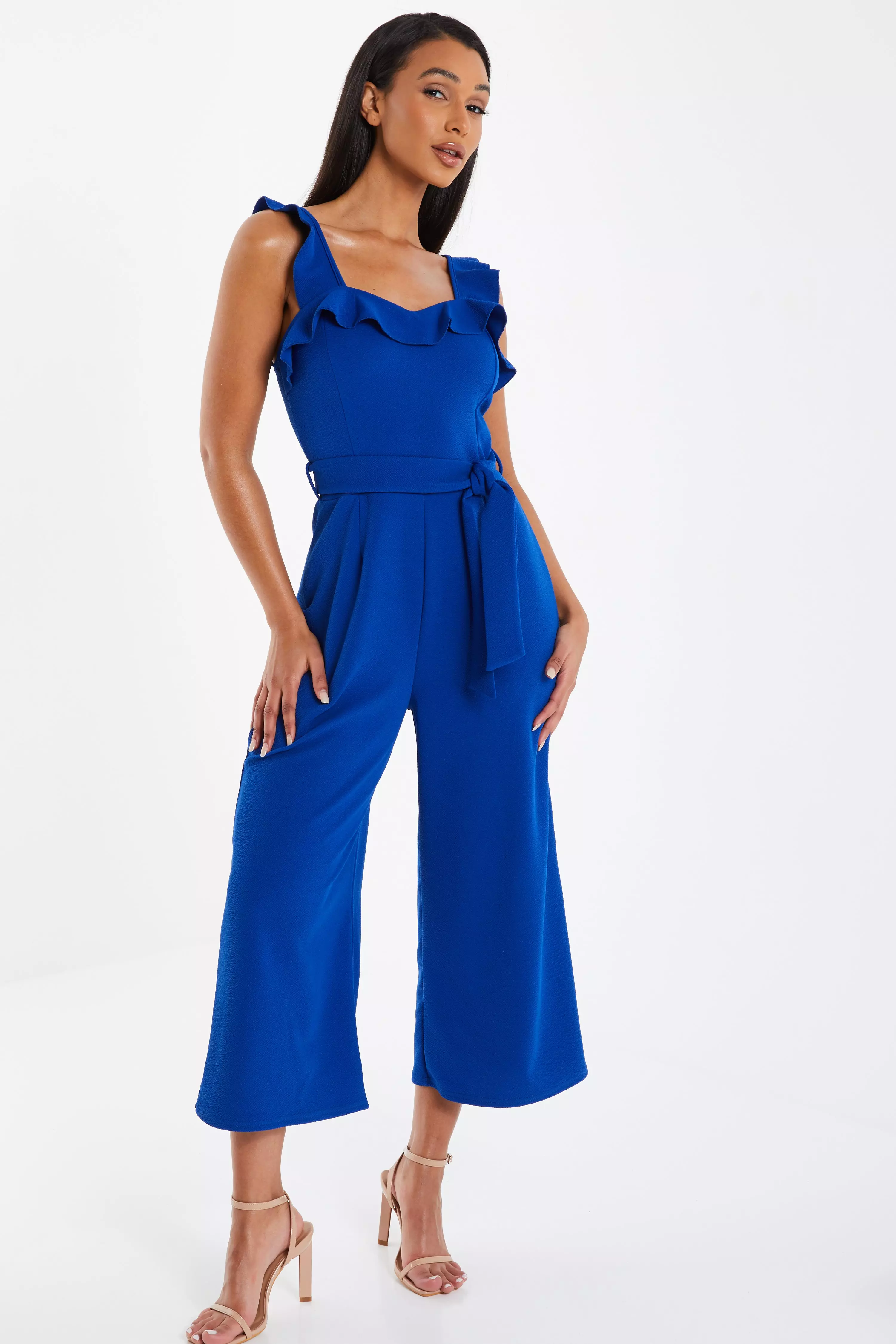 Quiz cheap navy jumpsuit