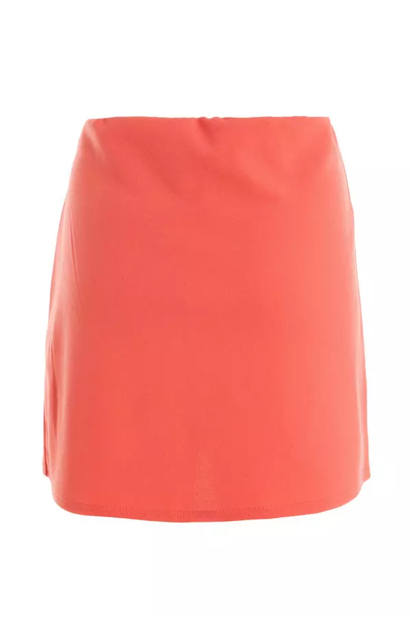 Coral Buckle Skirt