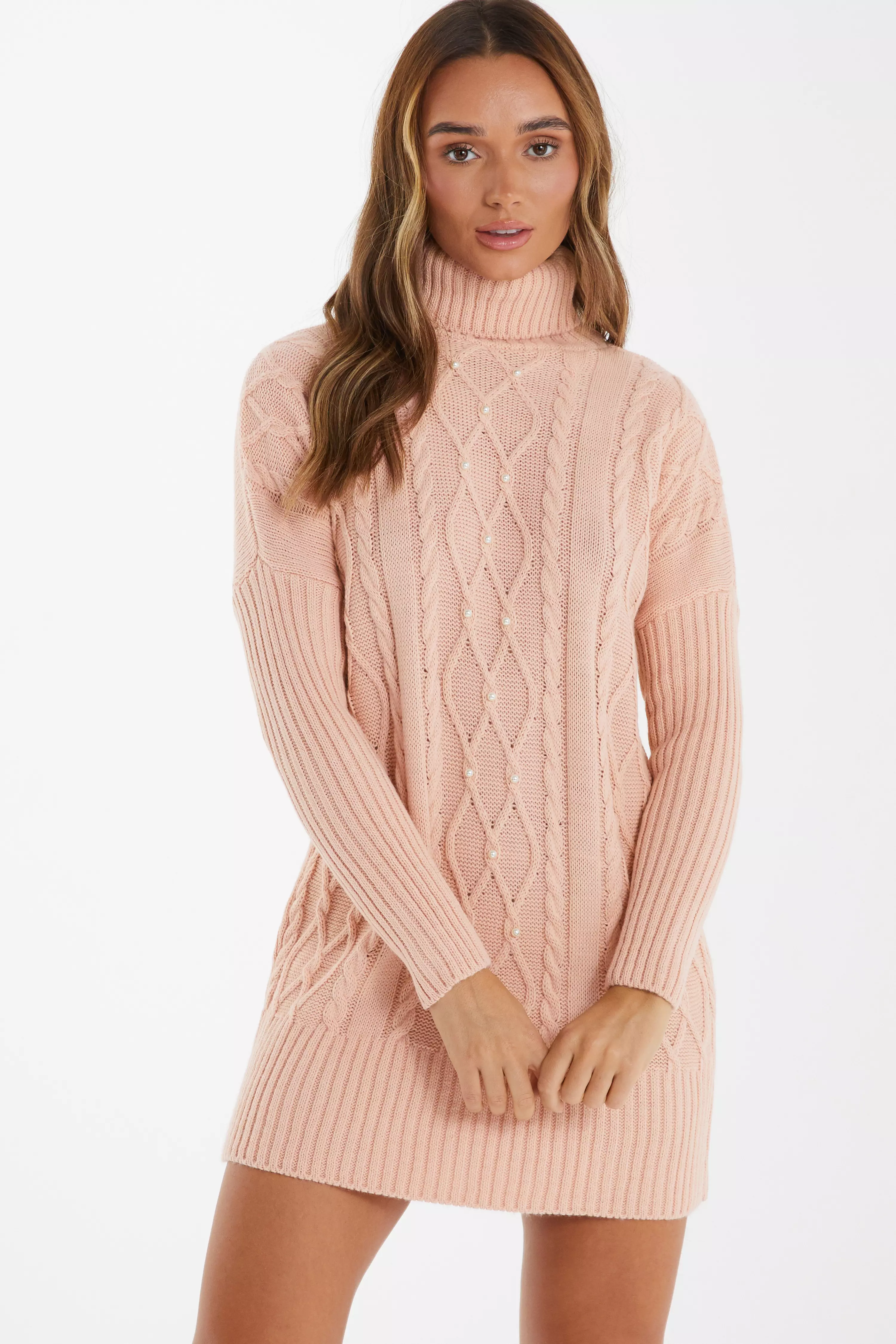 Light pink cheap jumper dress