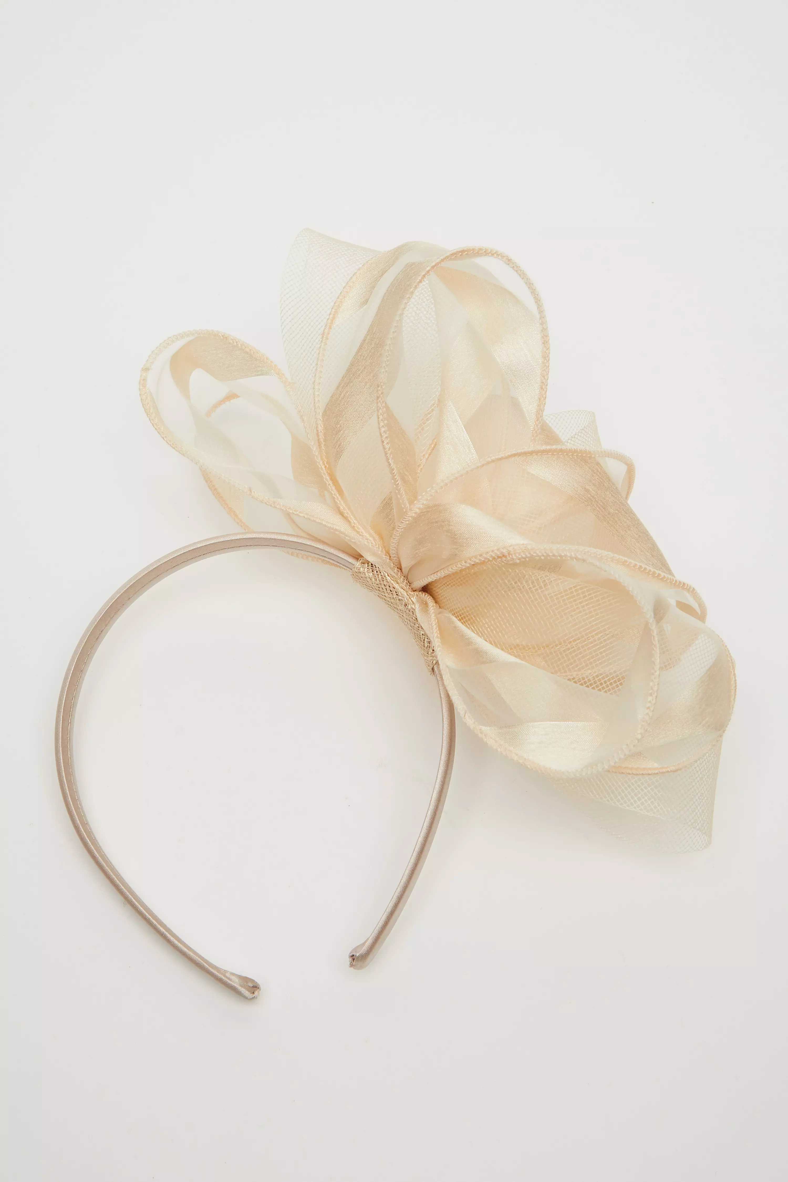 Cream Headband Fascinator