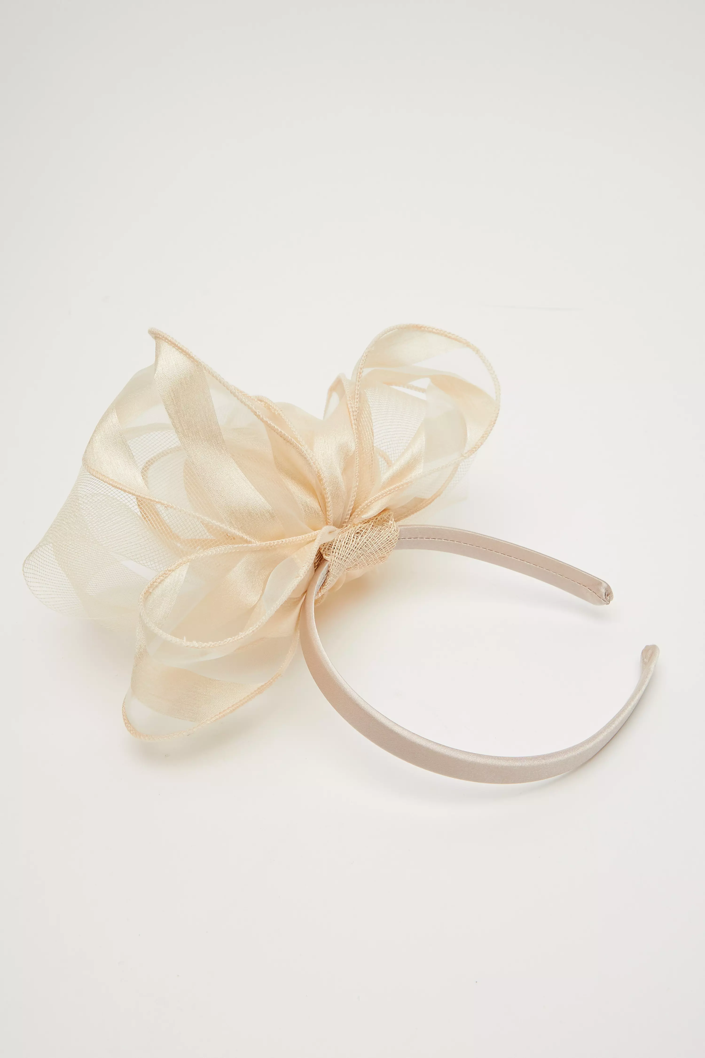 Cream Headband Fascinator