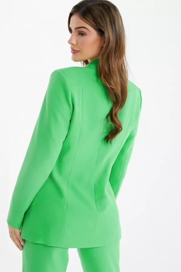 Bright Green Tailored Blazer