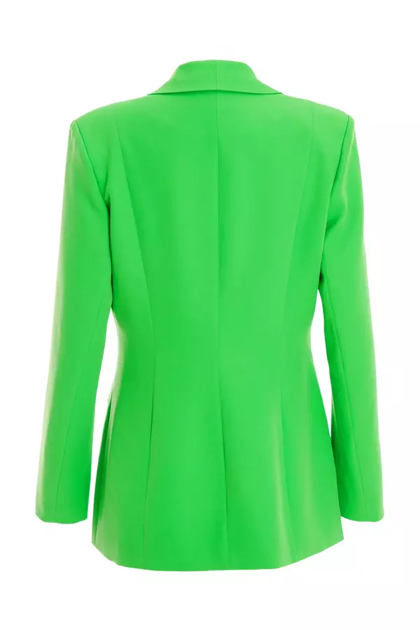Bright Green Tailored Blazer
