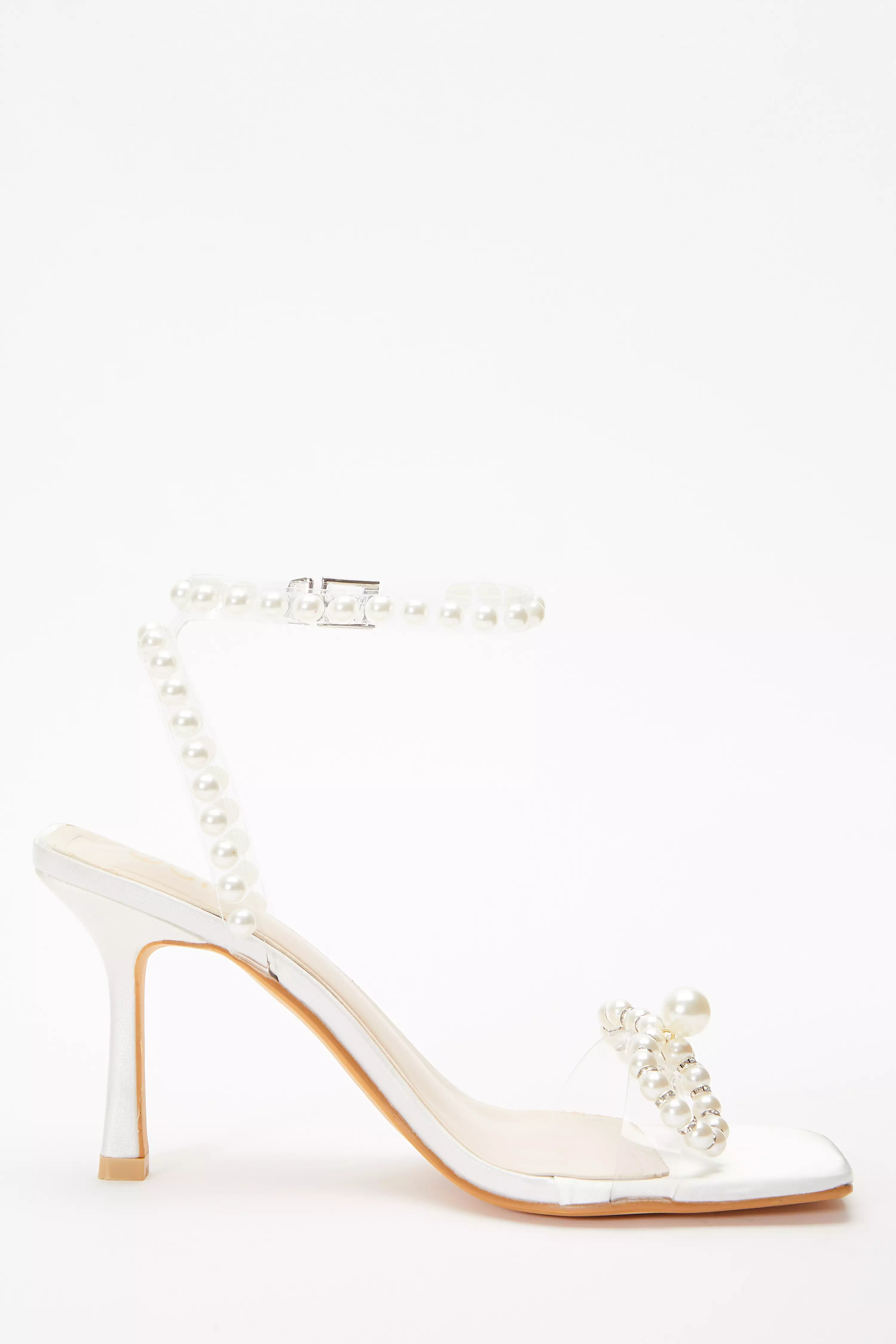 White clearance pearl shoes