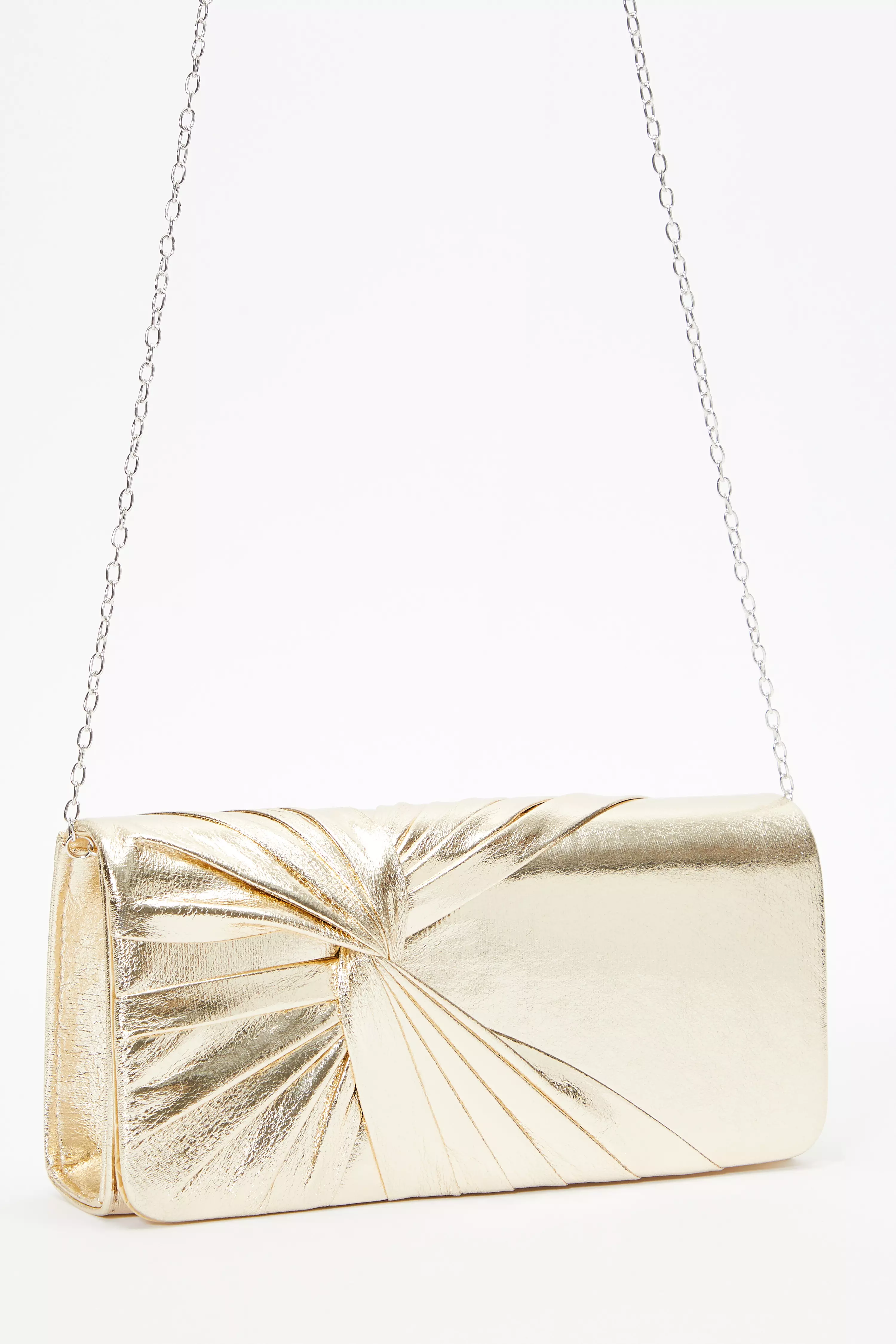 Quiz gold bag new arrivals