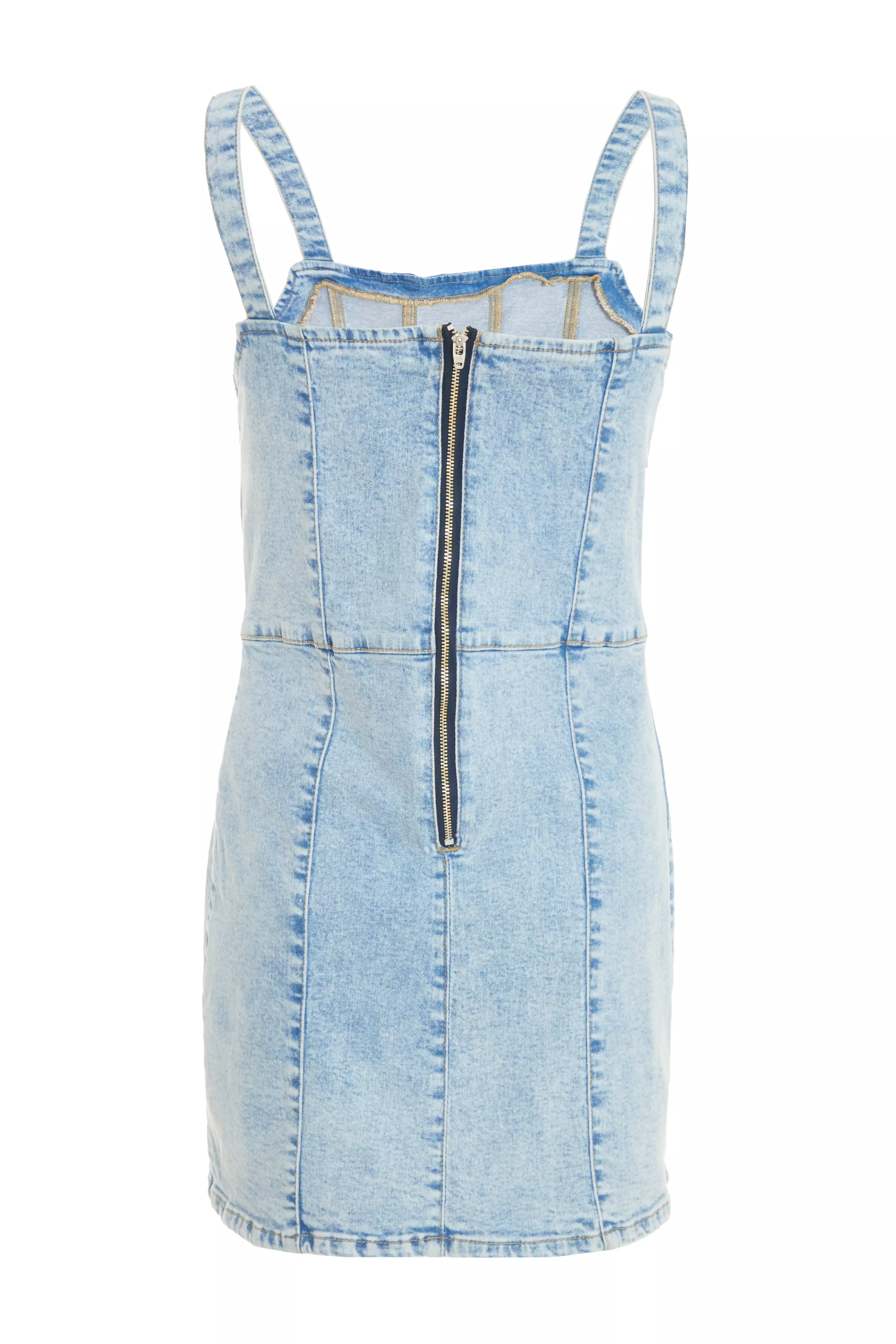 Quiz clothing denim hot sale dress