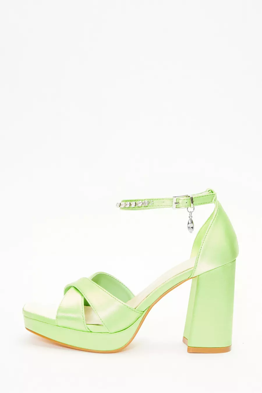 Lime green platform shoes online