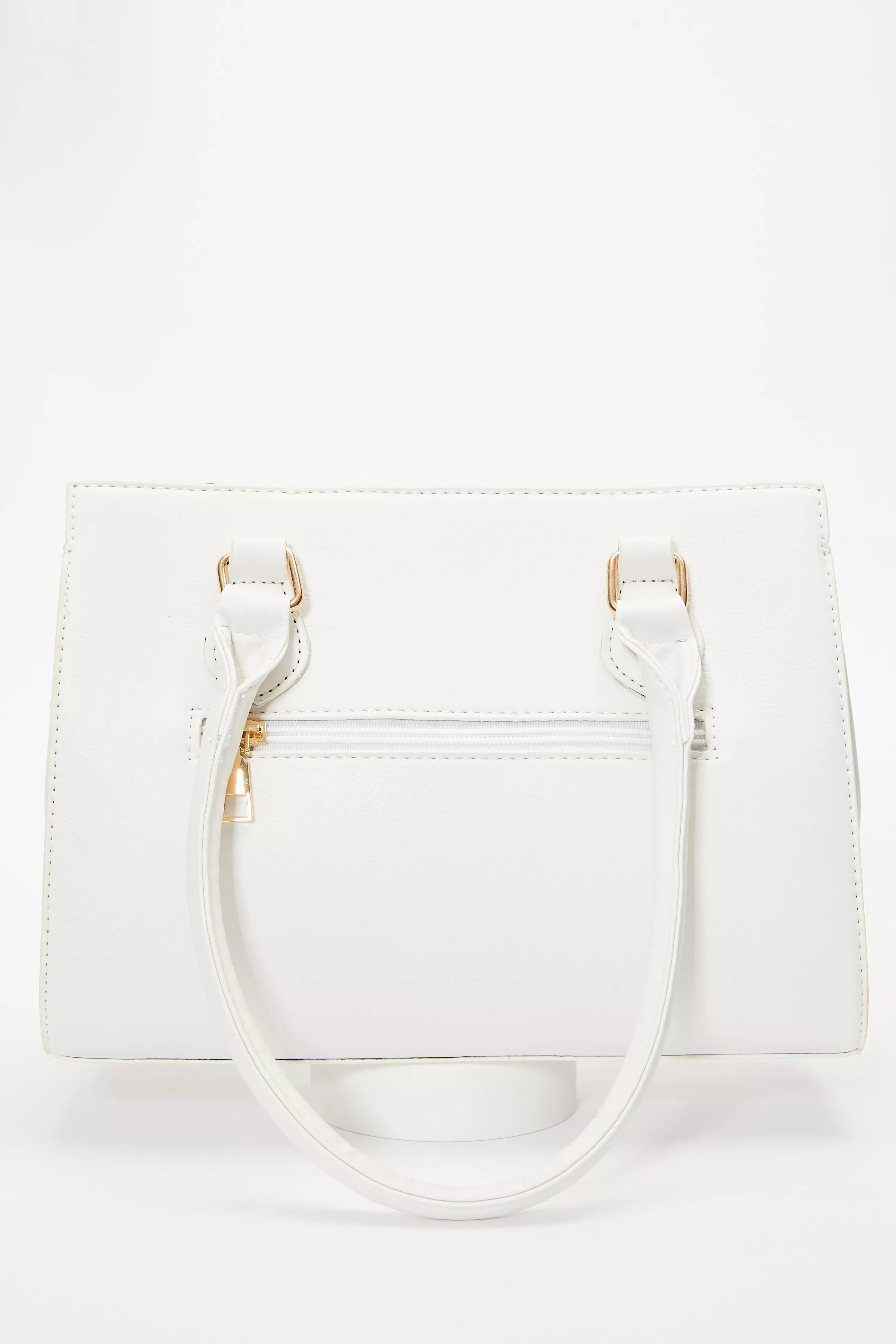 White Scarf Tote Bag