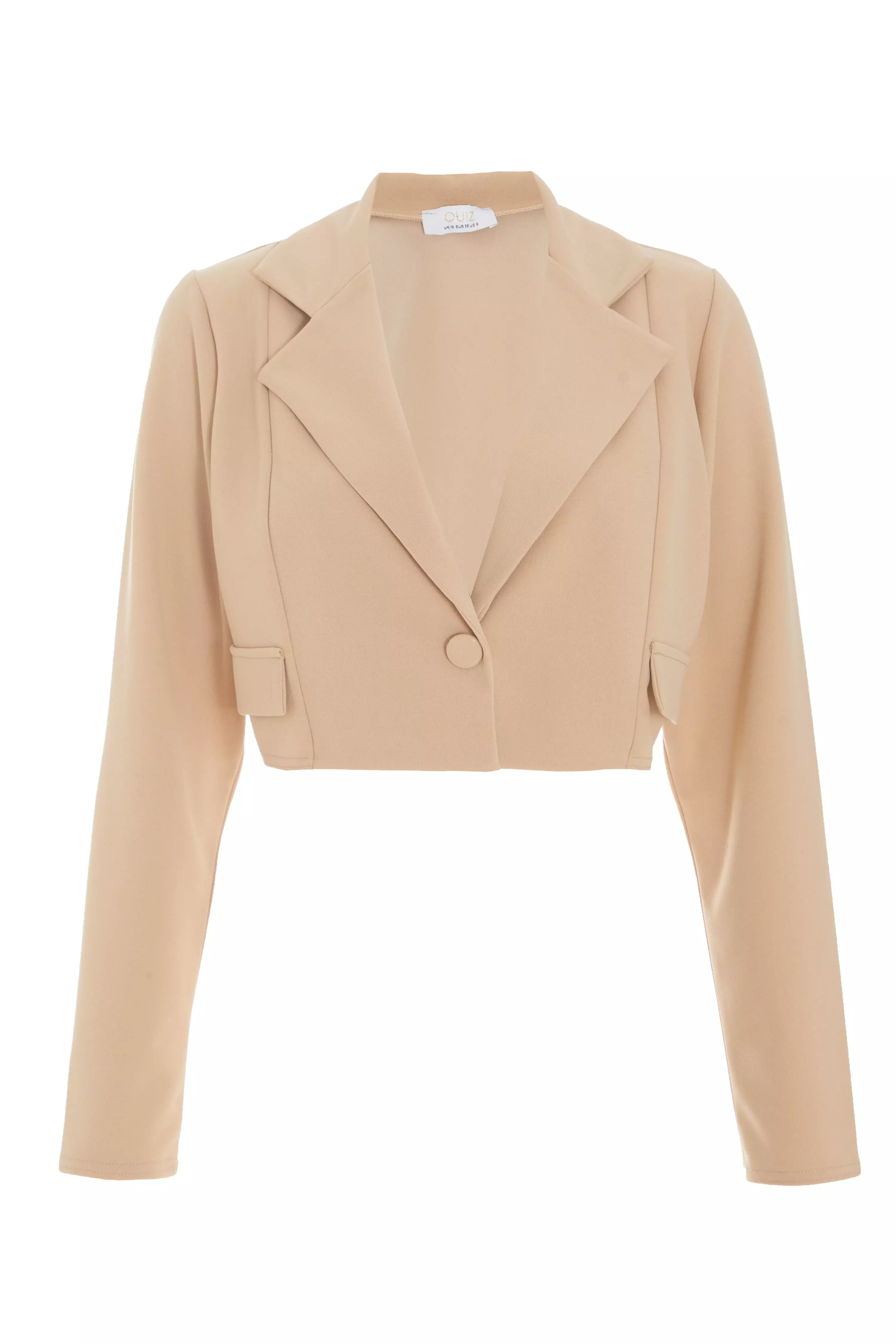 Stone Cropped Blazer