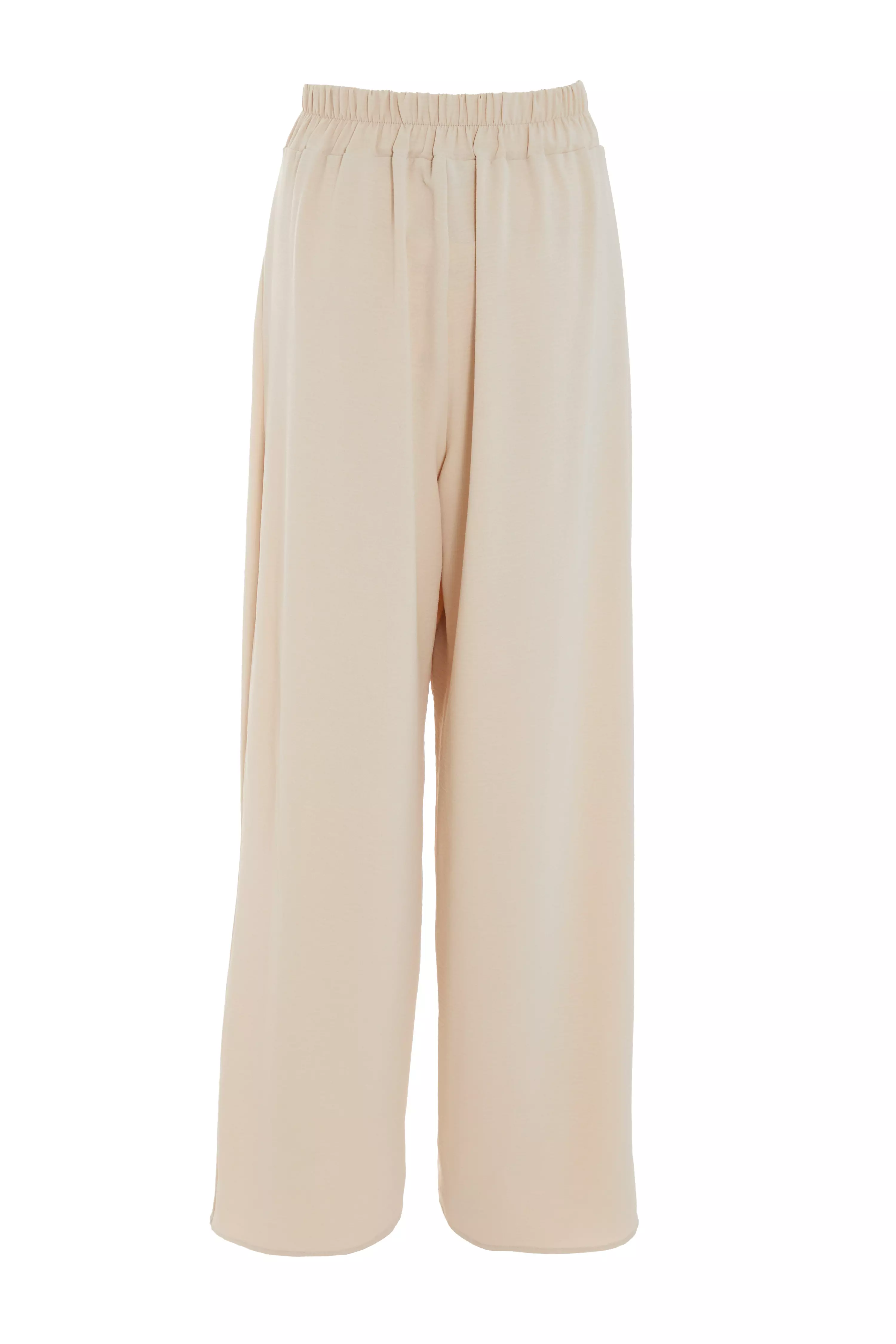 Stone Buckle Palazzo Trousers