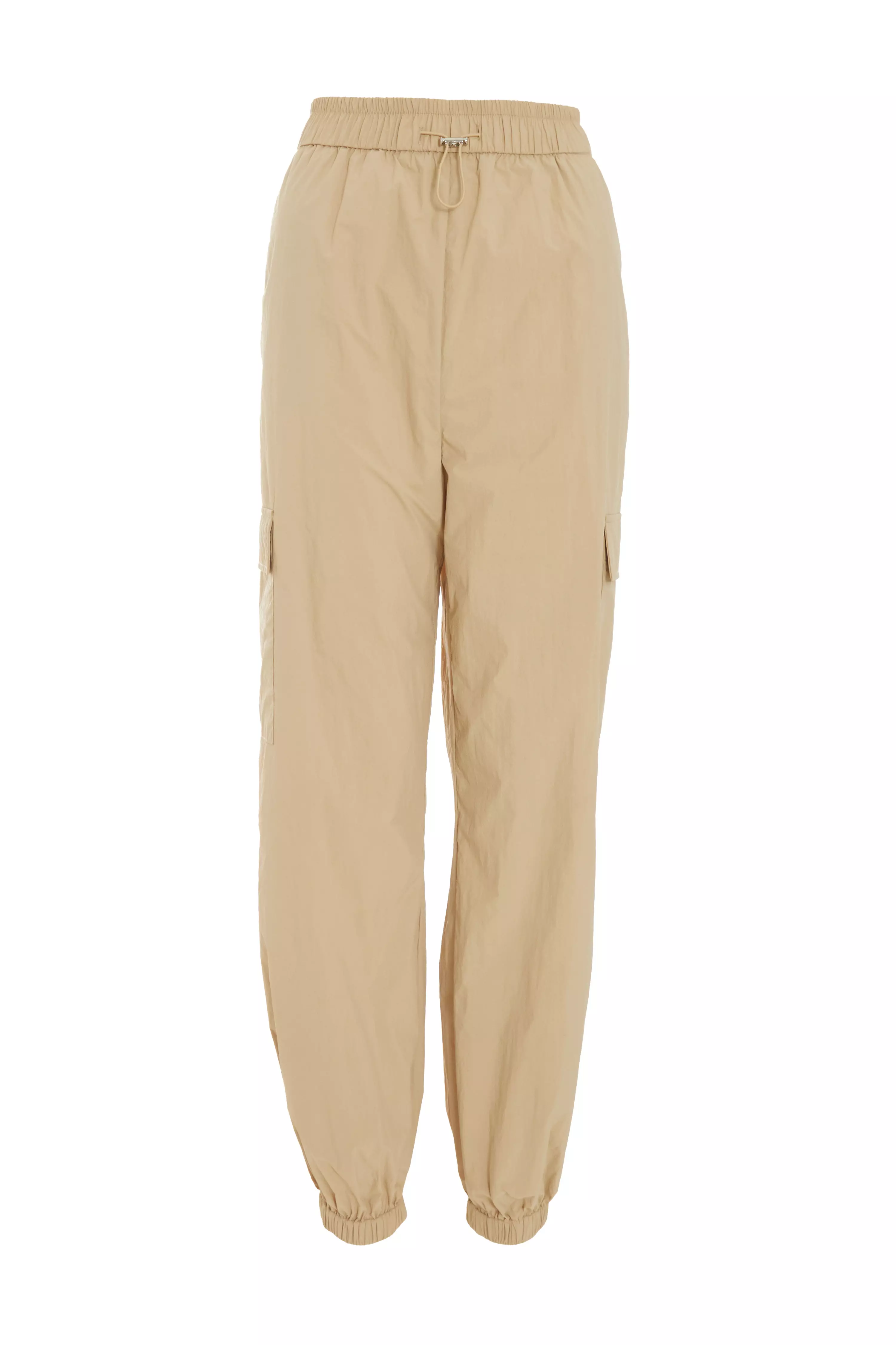 Camel Parachute Cargo Trouser