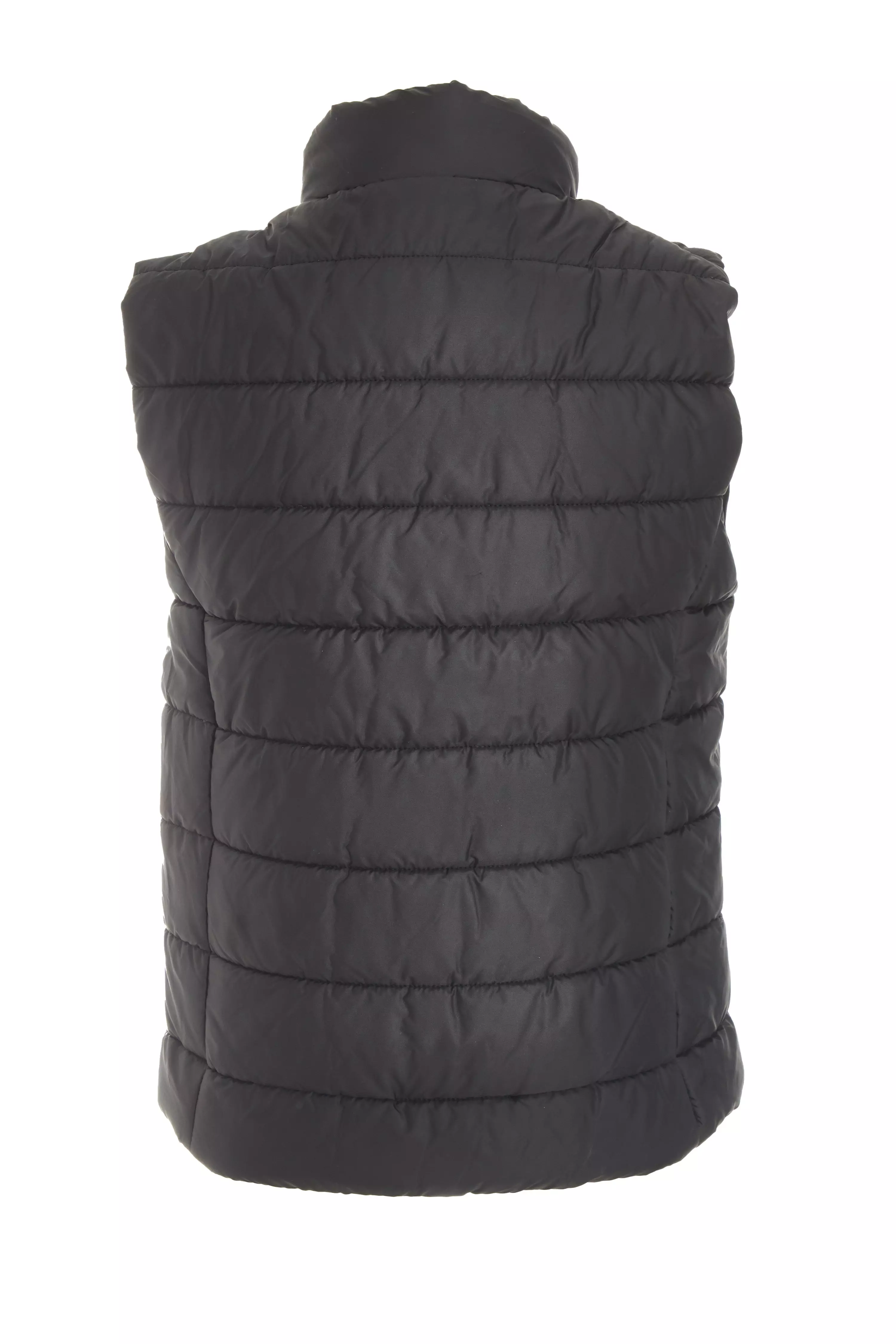 Black Padded Gilet