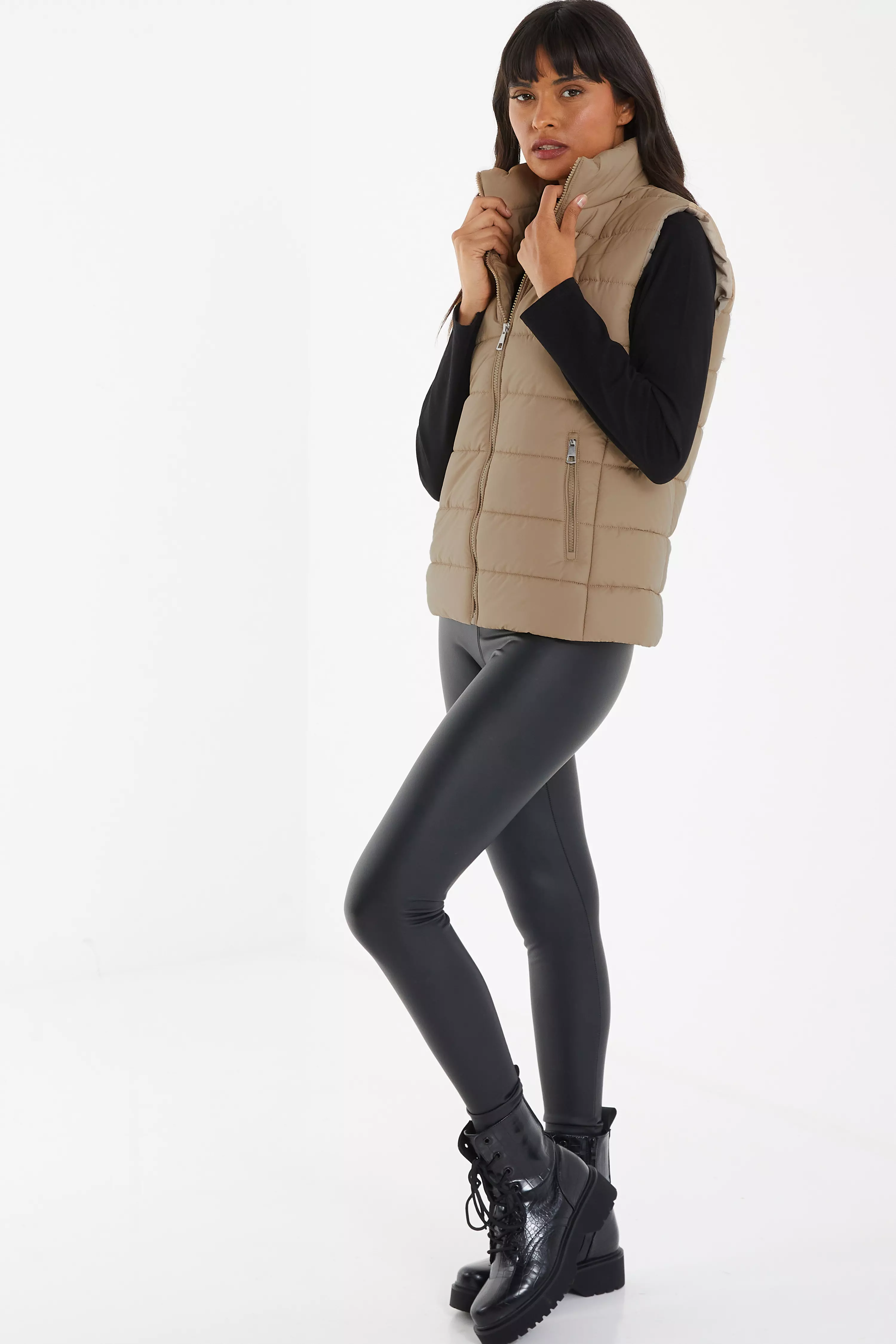 Stone Padded Gilet