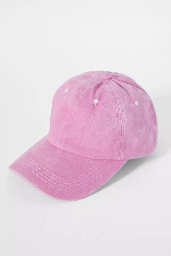 Pink Washed Cap