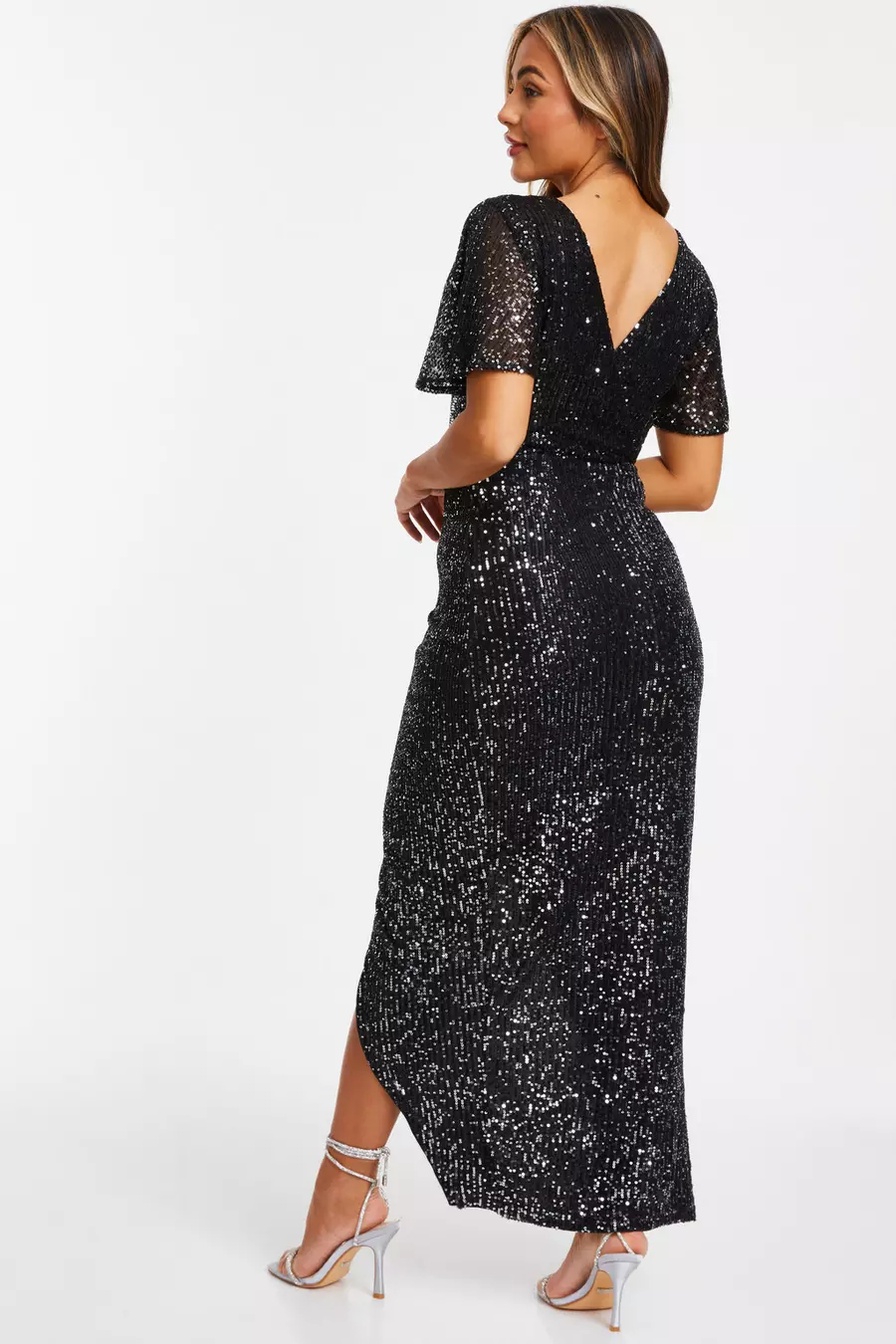 Petite black maxi dress uk hotsell