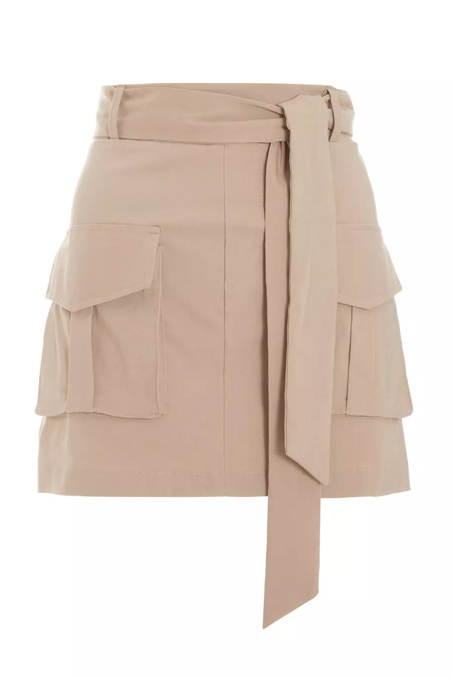 Heavy cargo mini skirt camel hotsell