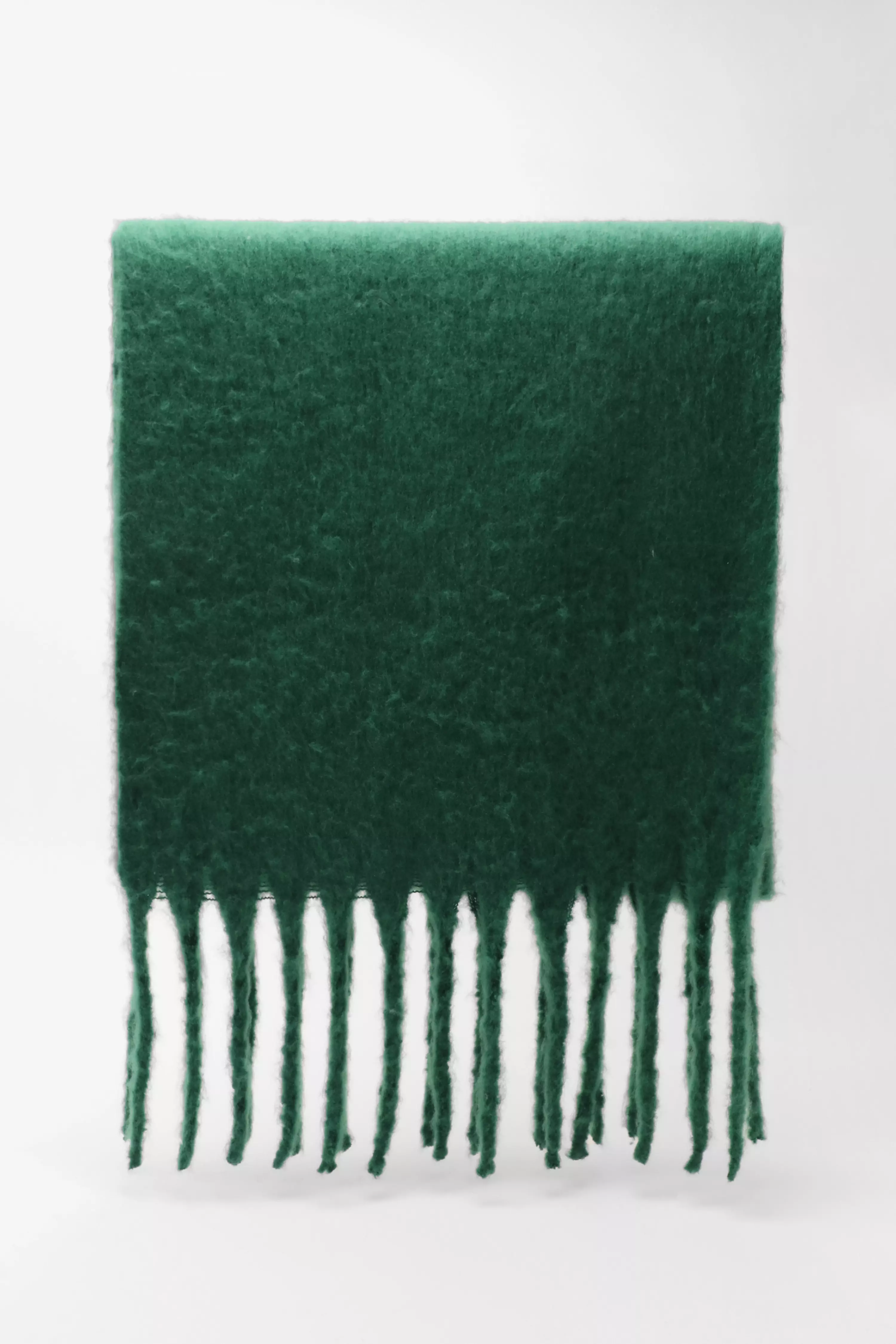 Green Knit Scarf