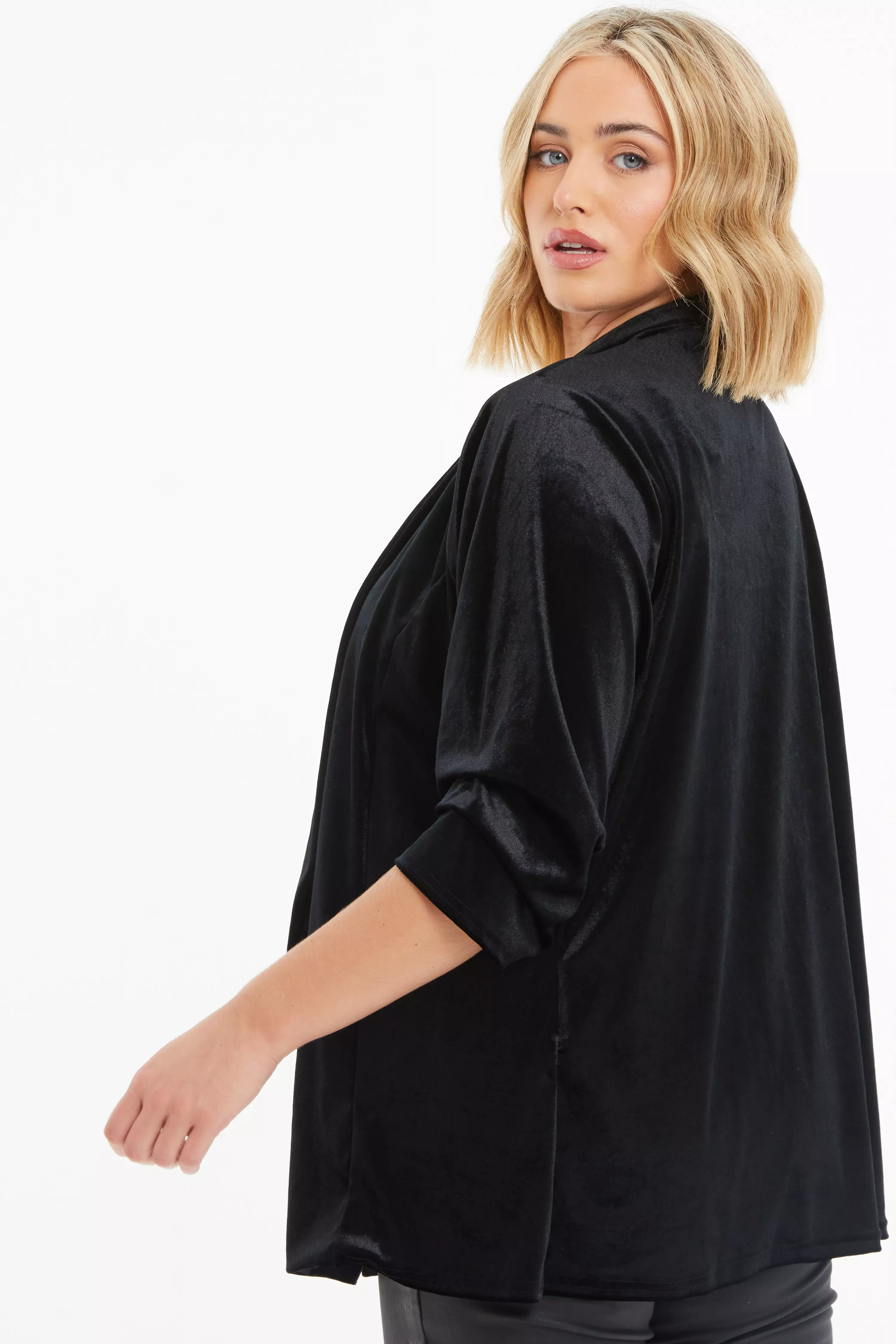 Velvet on sale waterfall jacket