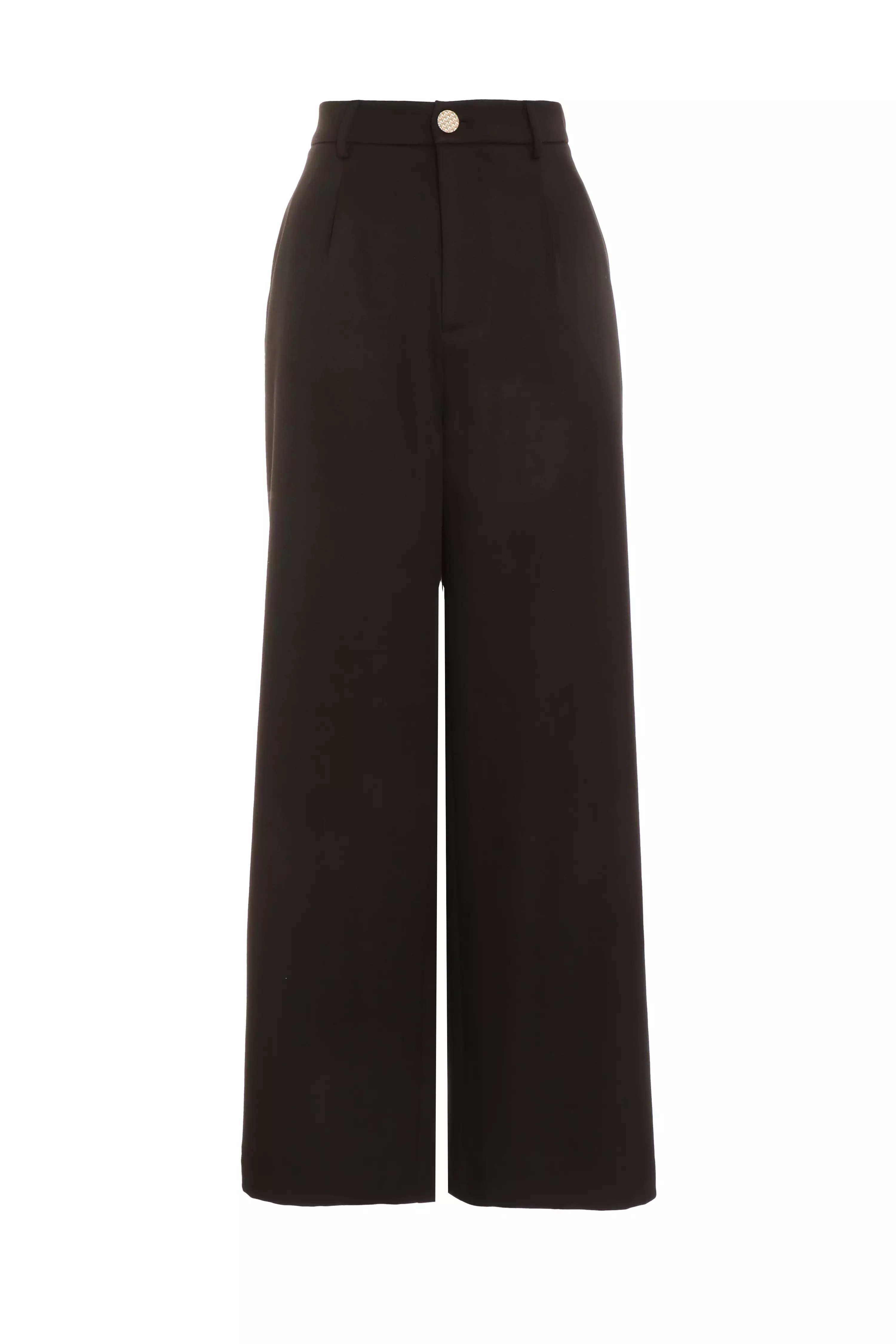 Black Wide Leg Trousers