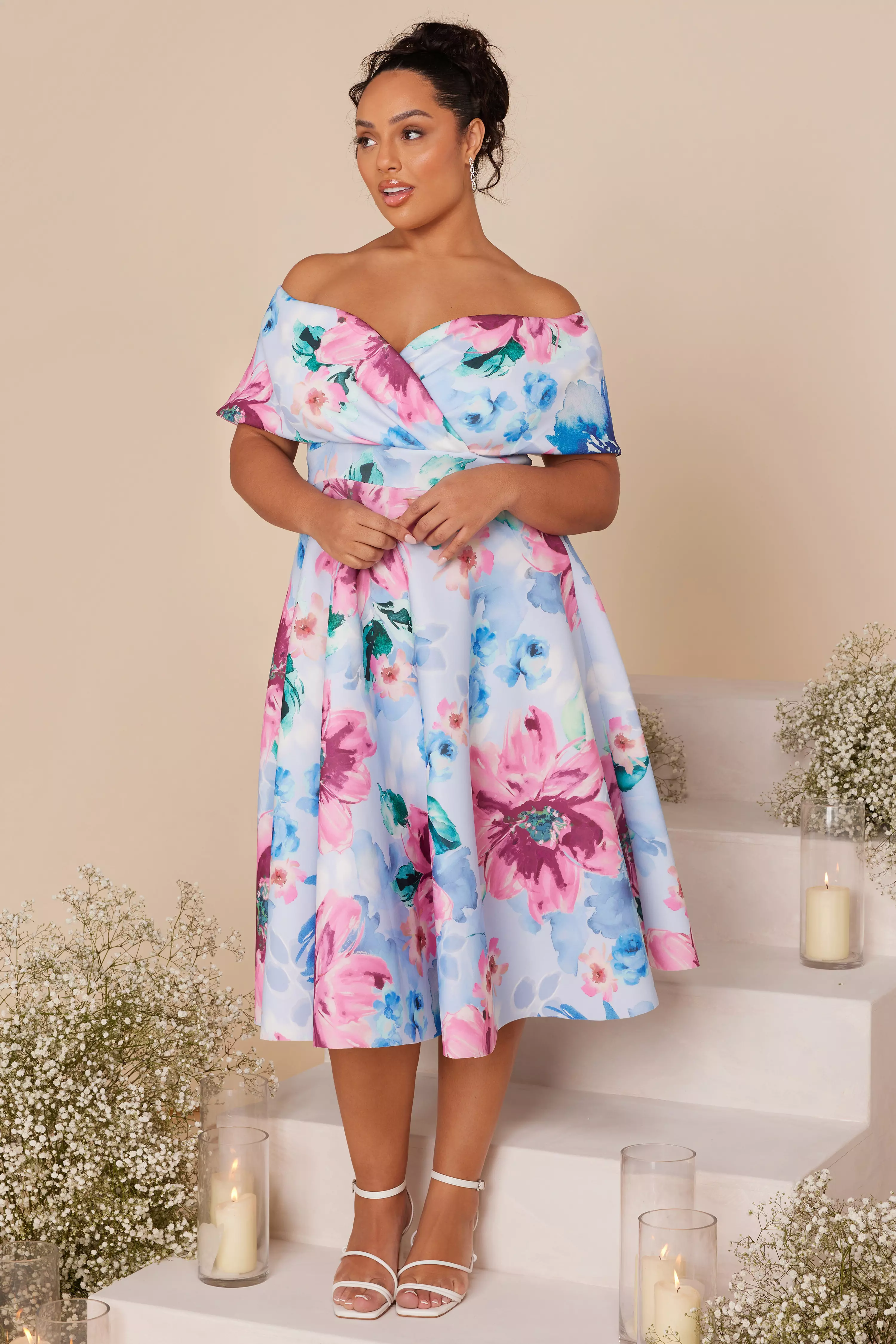 Quiz plus size occasion clearance dresses