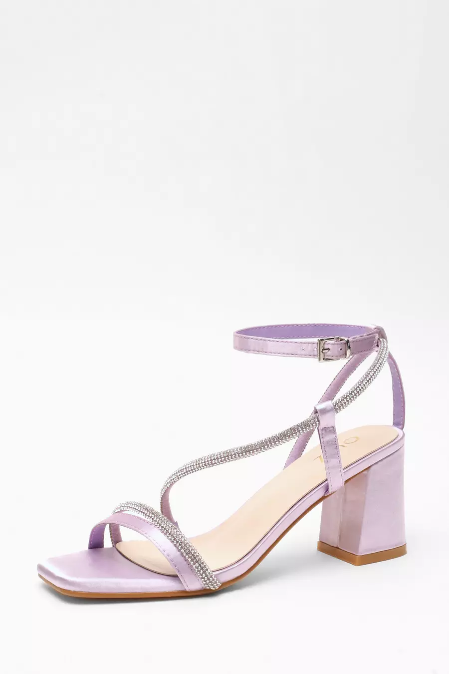 Lilac low heel sandals best sale