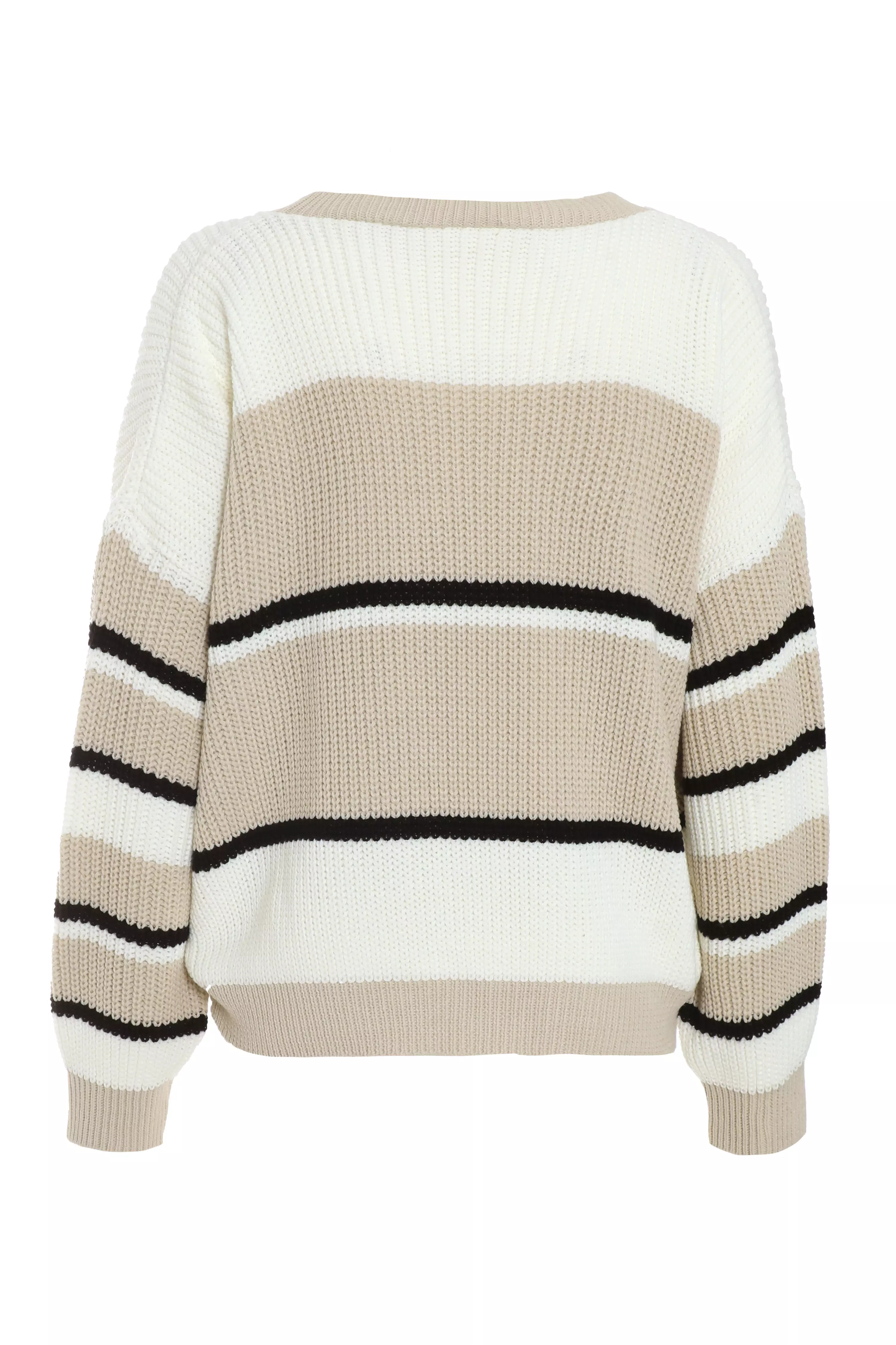 Stone Stripe Print Jumper