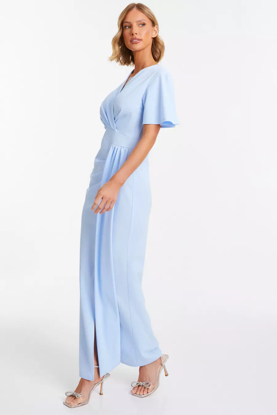 Light blue maxi dress uk online