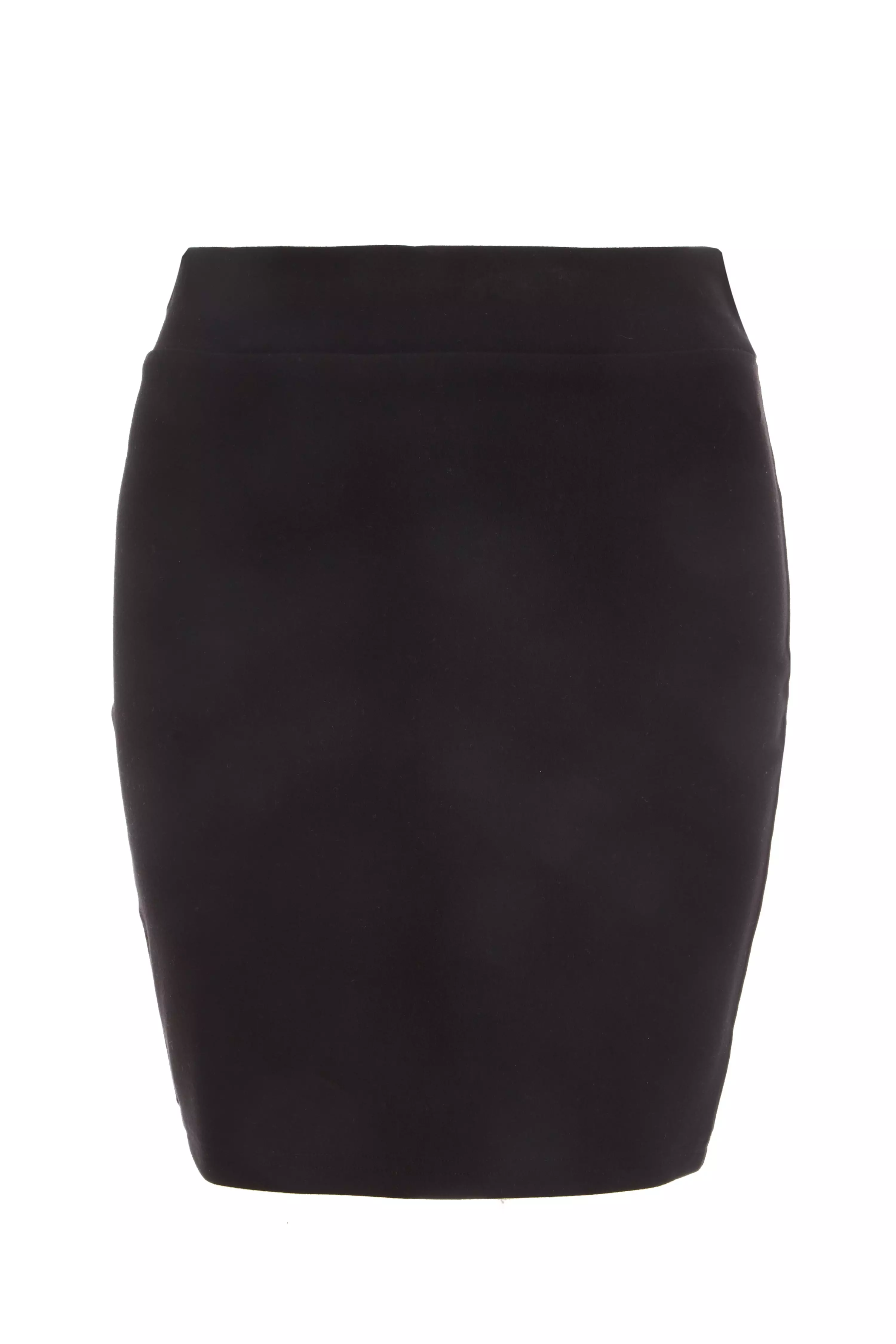 Black Stretch Bodycon Mini Skirt - QUIZ Clothing