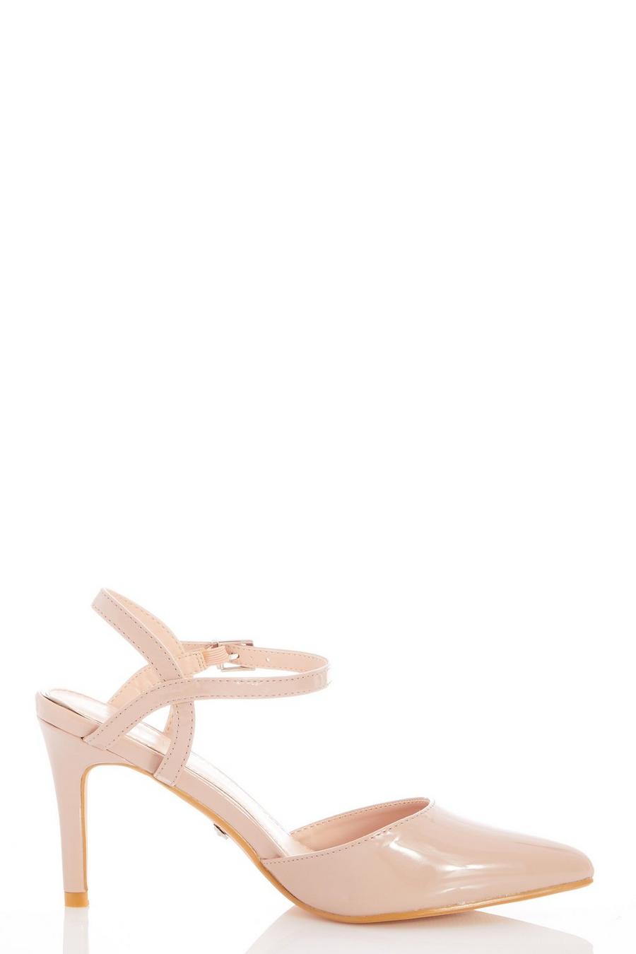 Quiz clearance nude shoes