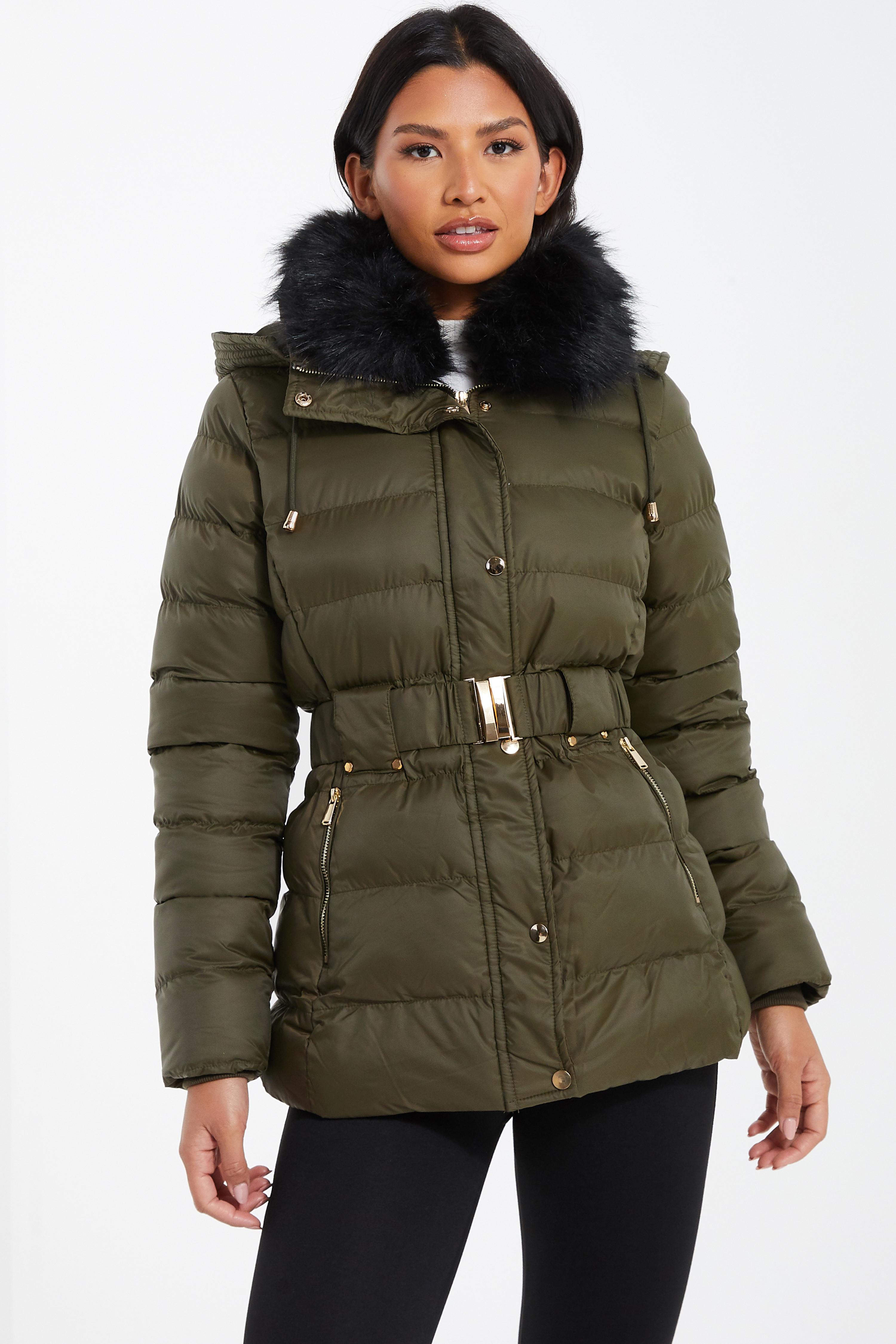 Quiz sale padded jacket