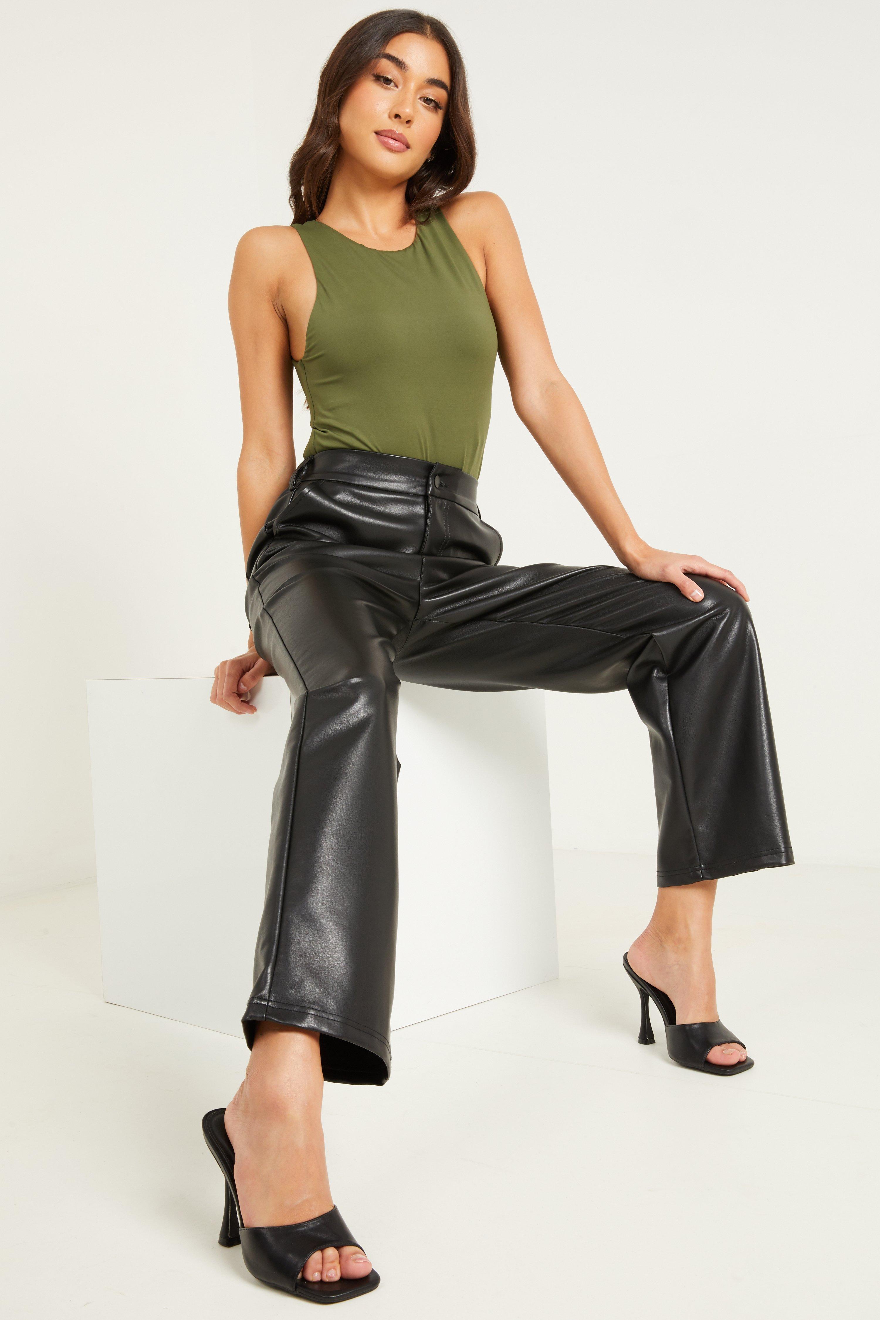 Quiz store leather pants