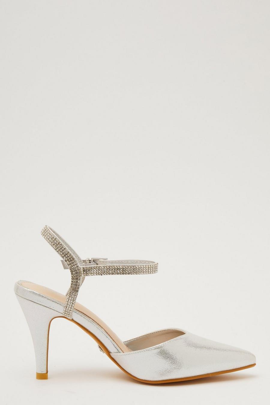 Diamante court outlet heels