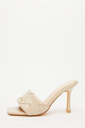 Nude hot sale mule sandals