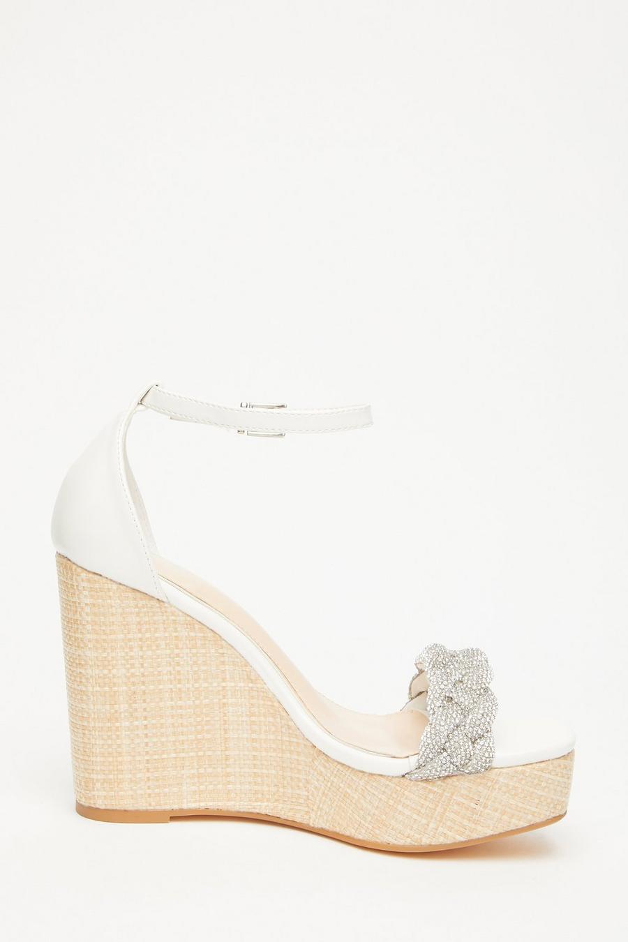 Quiz on sale white wedges