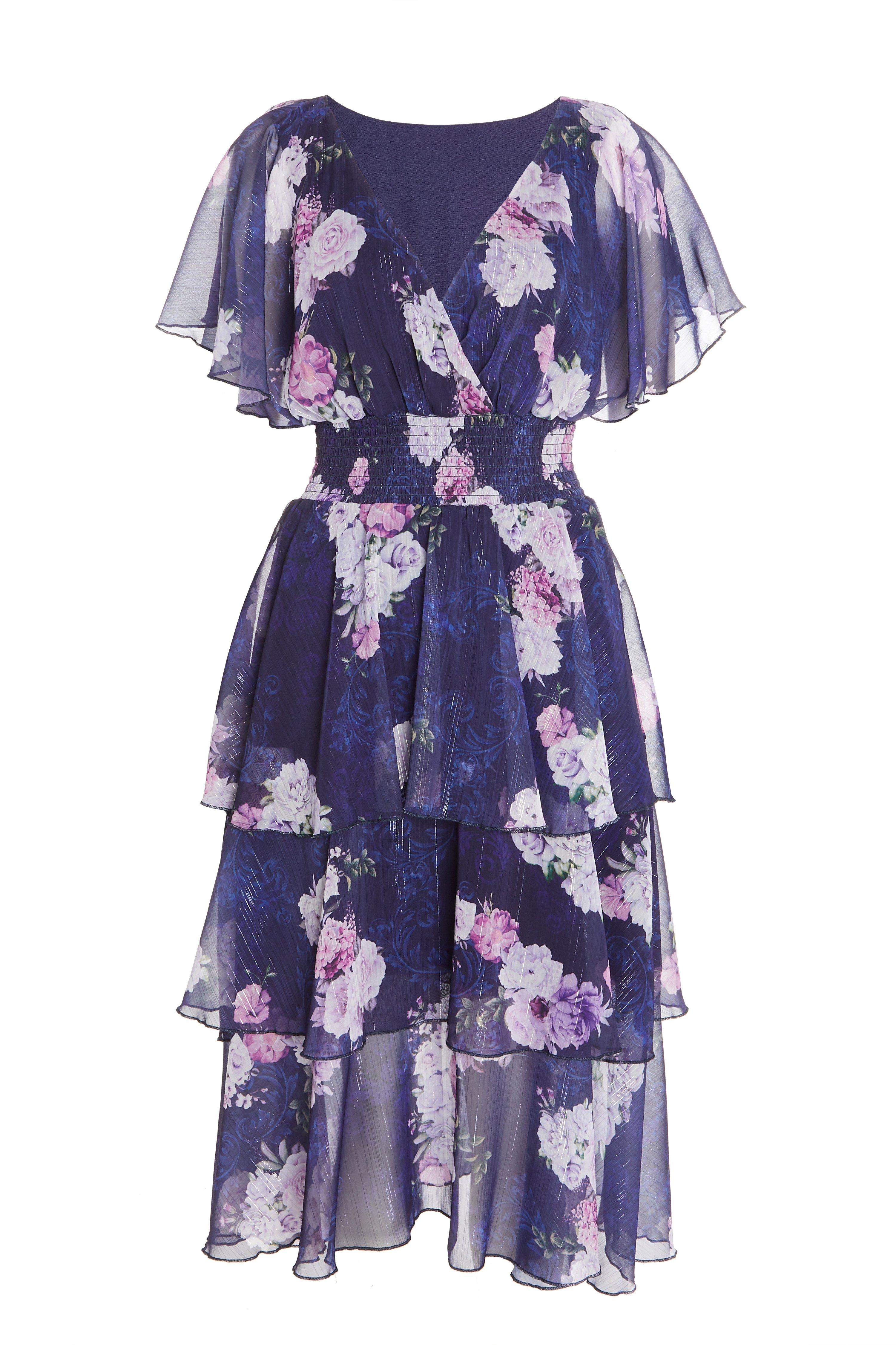 Navy floral 2025 dress quiz