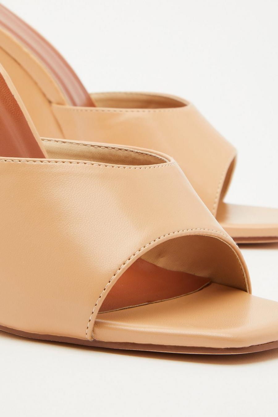 Nude mule on sale