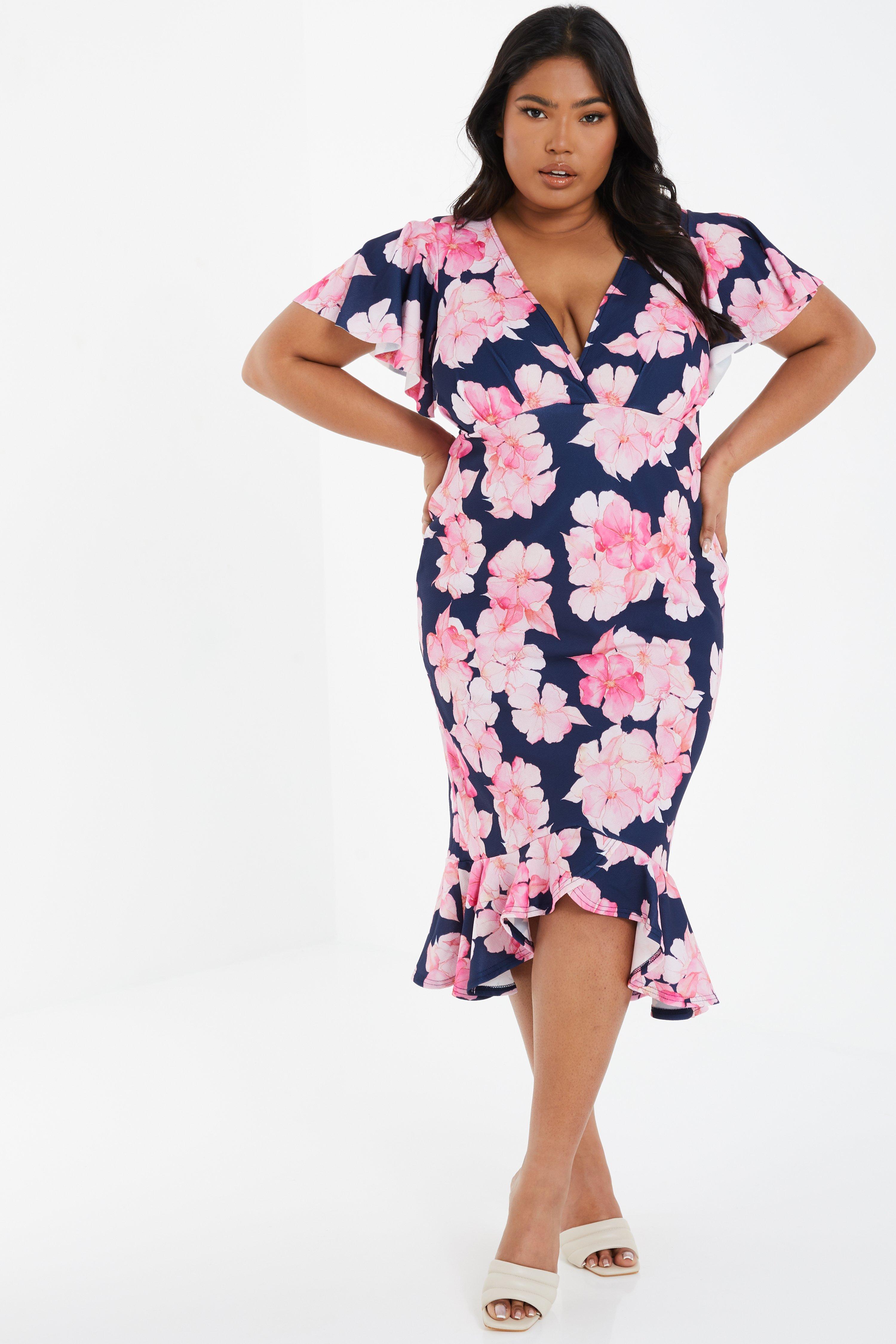 Navy floral dress shop quiz