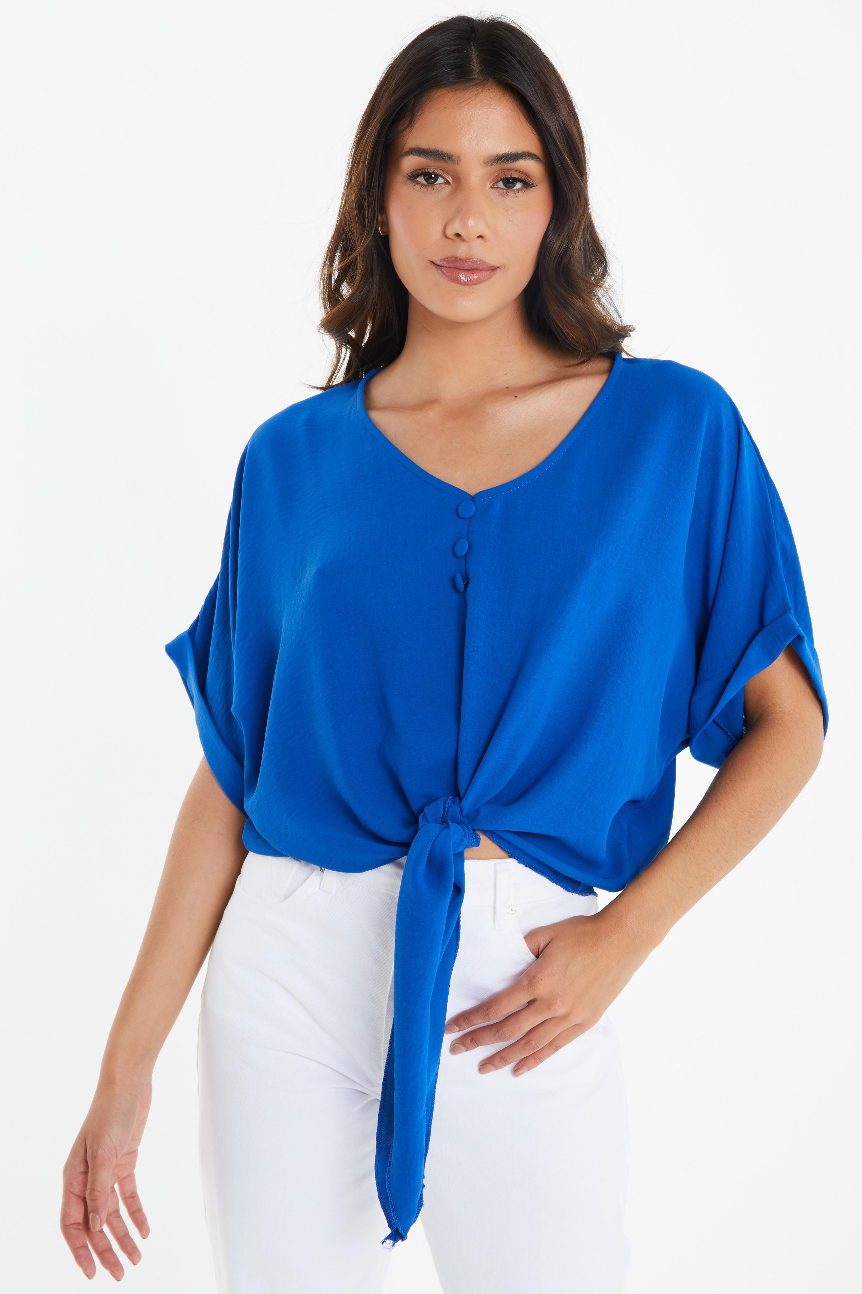 Quiz store batwing top