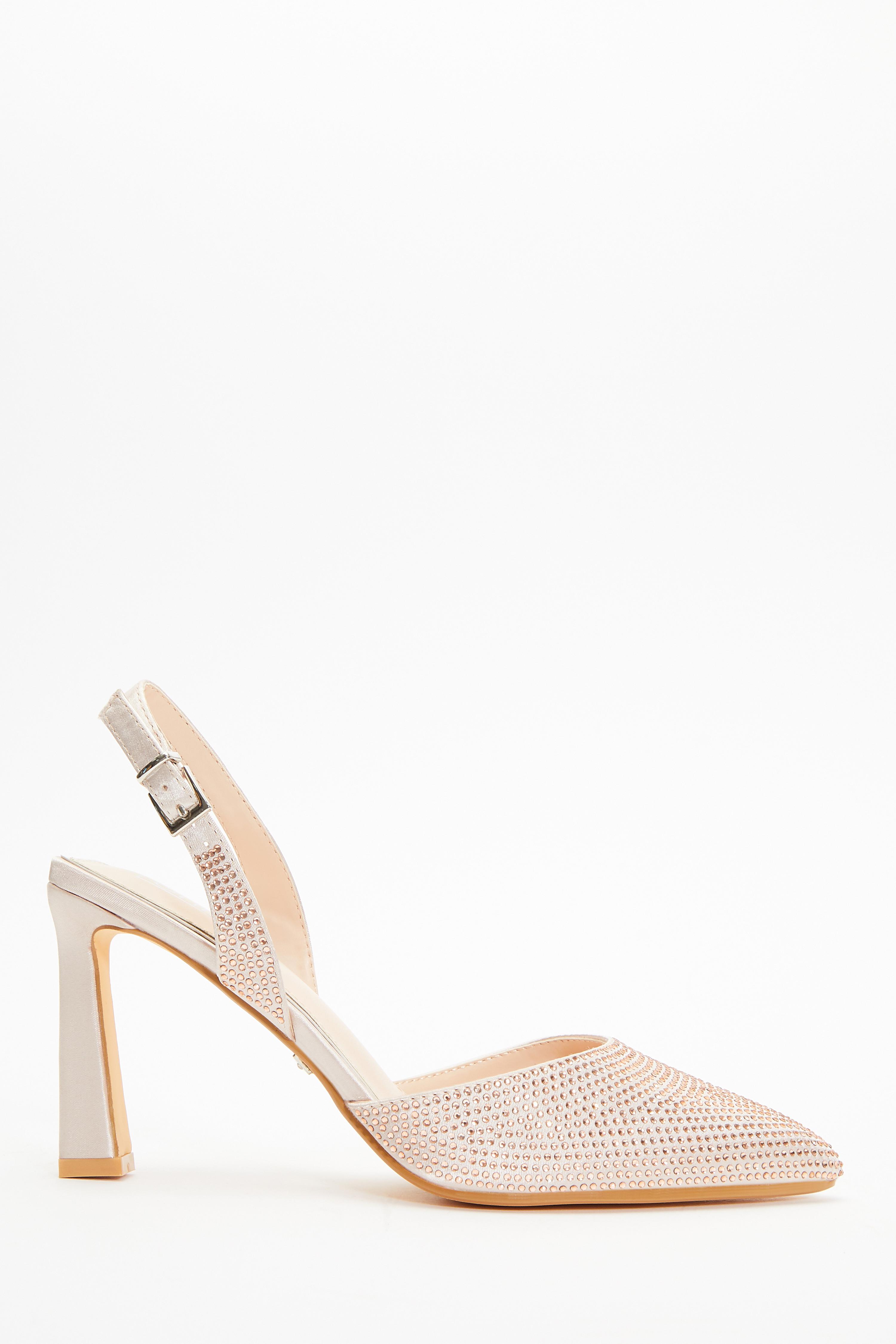 Rose gold hotsell sling back shoes