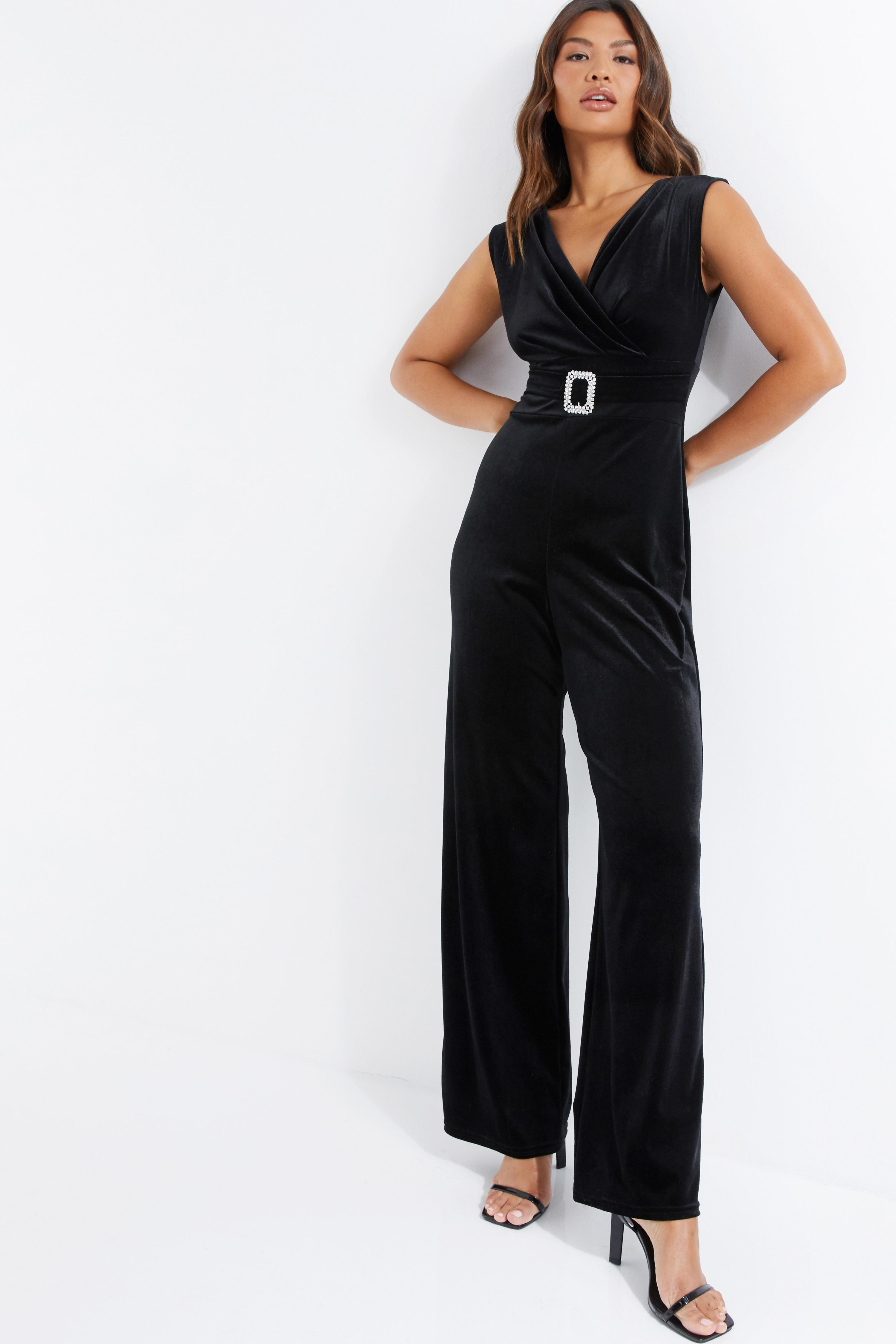 Quiz 2024 black jumpsuit