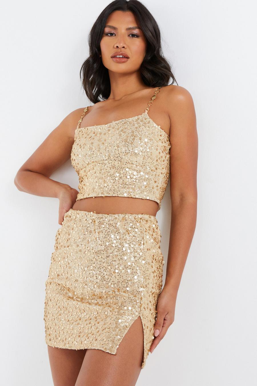 Sequin skirt quiz store
