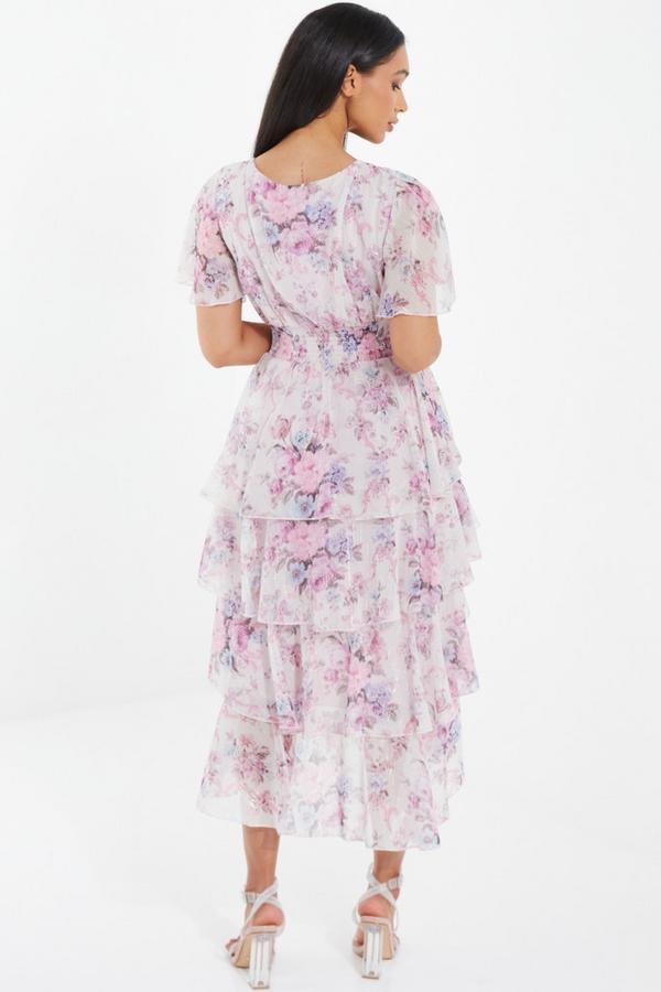 Dress hot sale chiffon floral