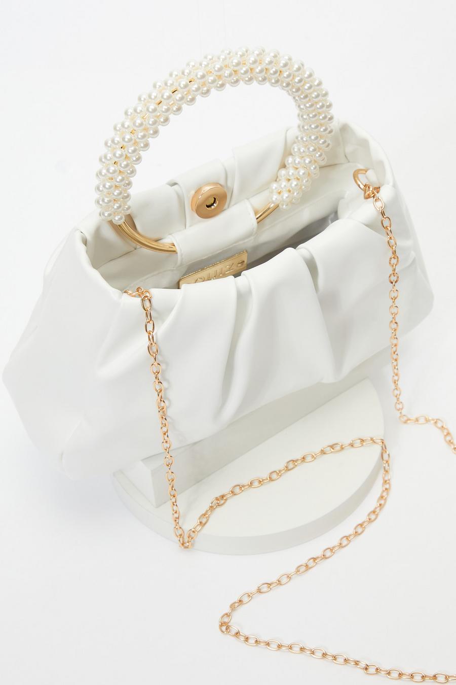 Pearl on sale handle bag