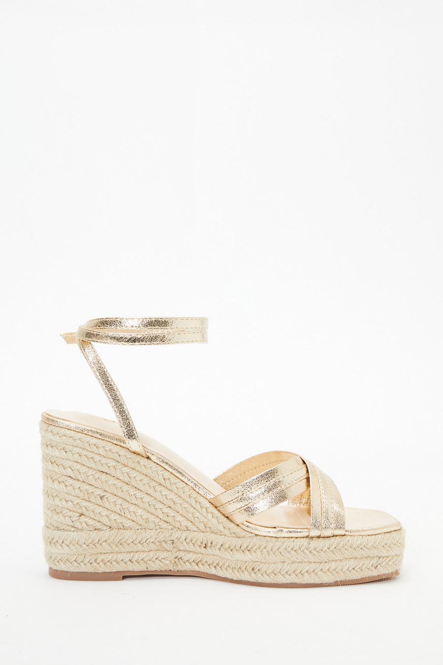 Cheap on sale gold wedges