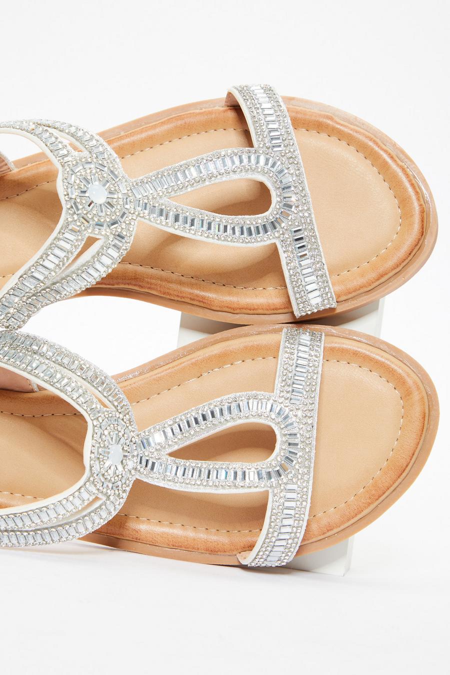 Quiz hot sale flat sandals