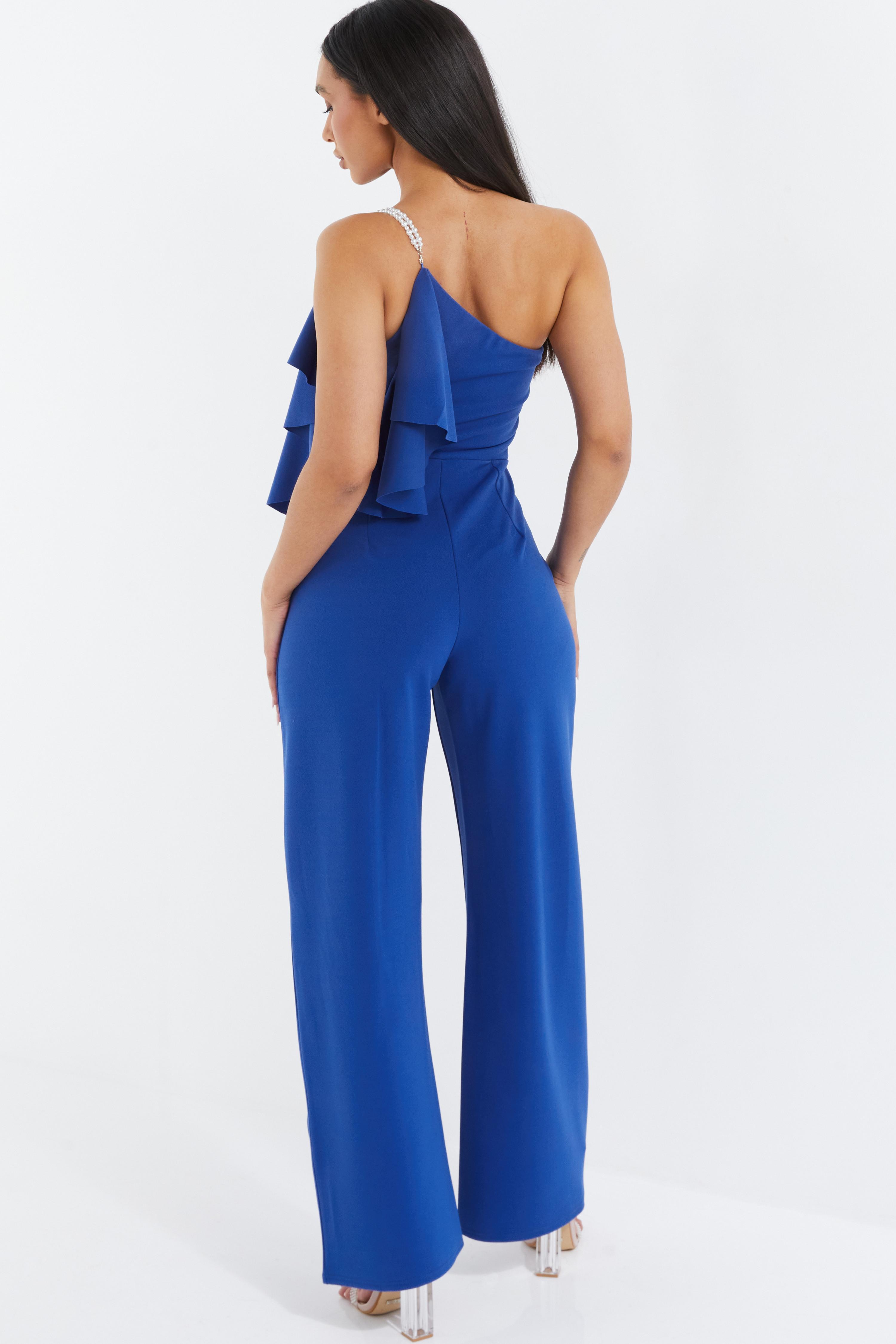 Quiz blue sales jumpsuit